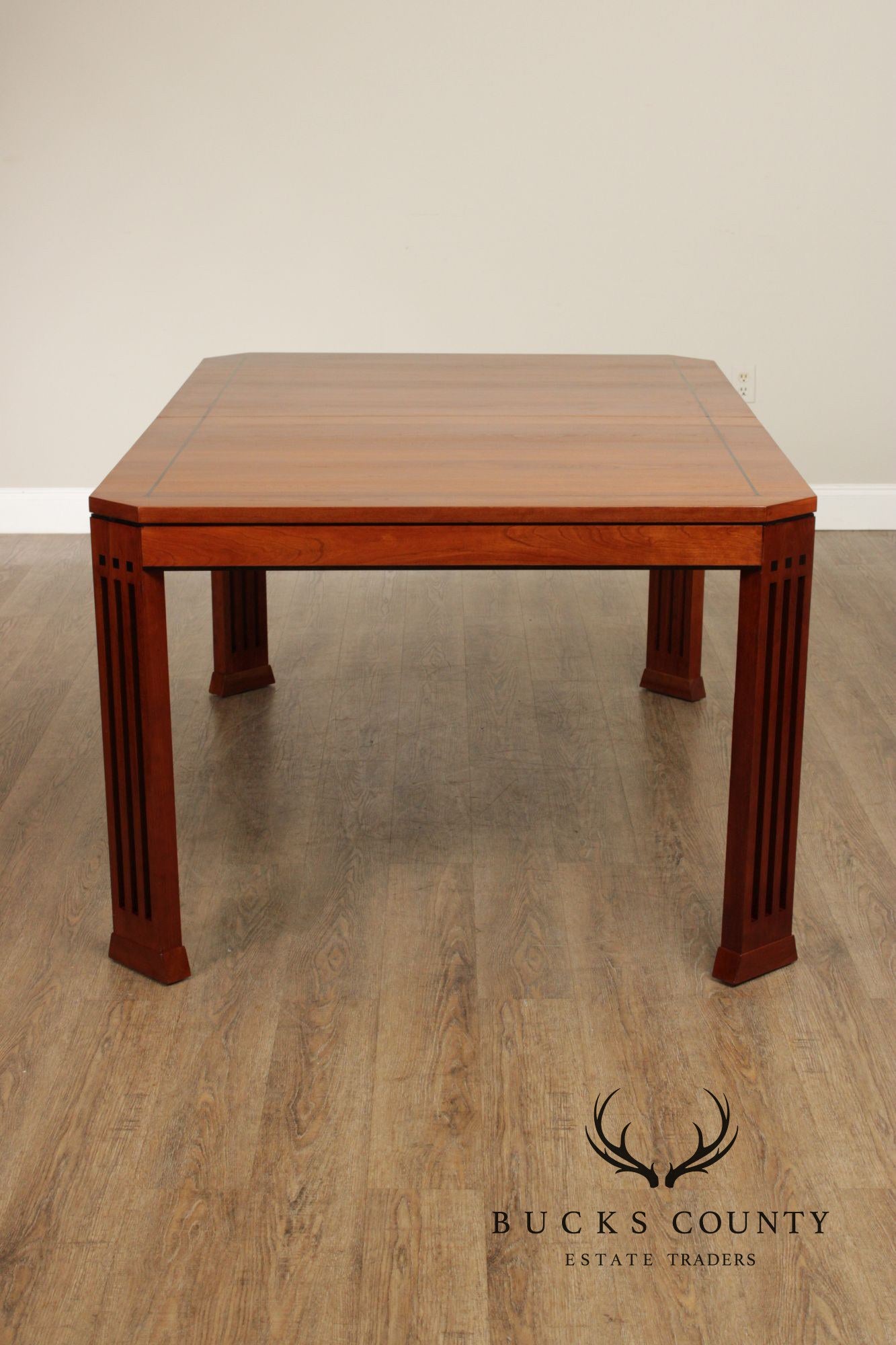 Stickley 21st Century Collection Expandable Cherry Dining Table