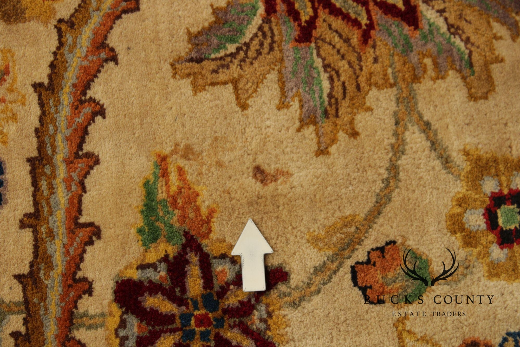 Arts & Crafts Style Wool Area Rug