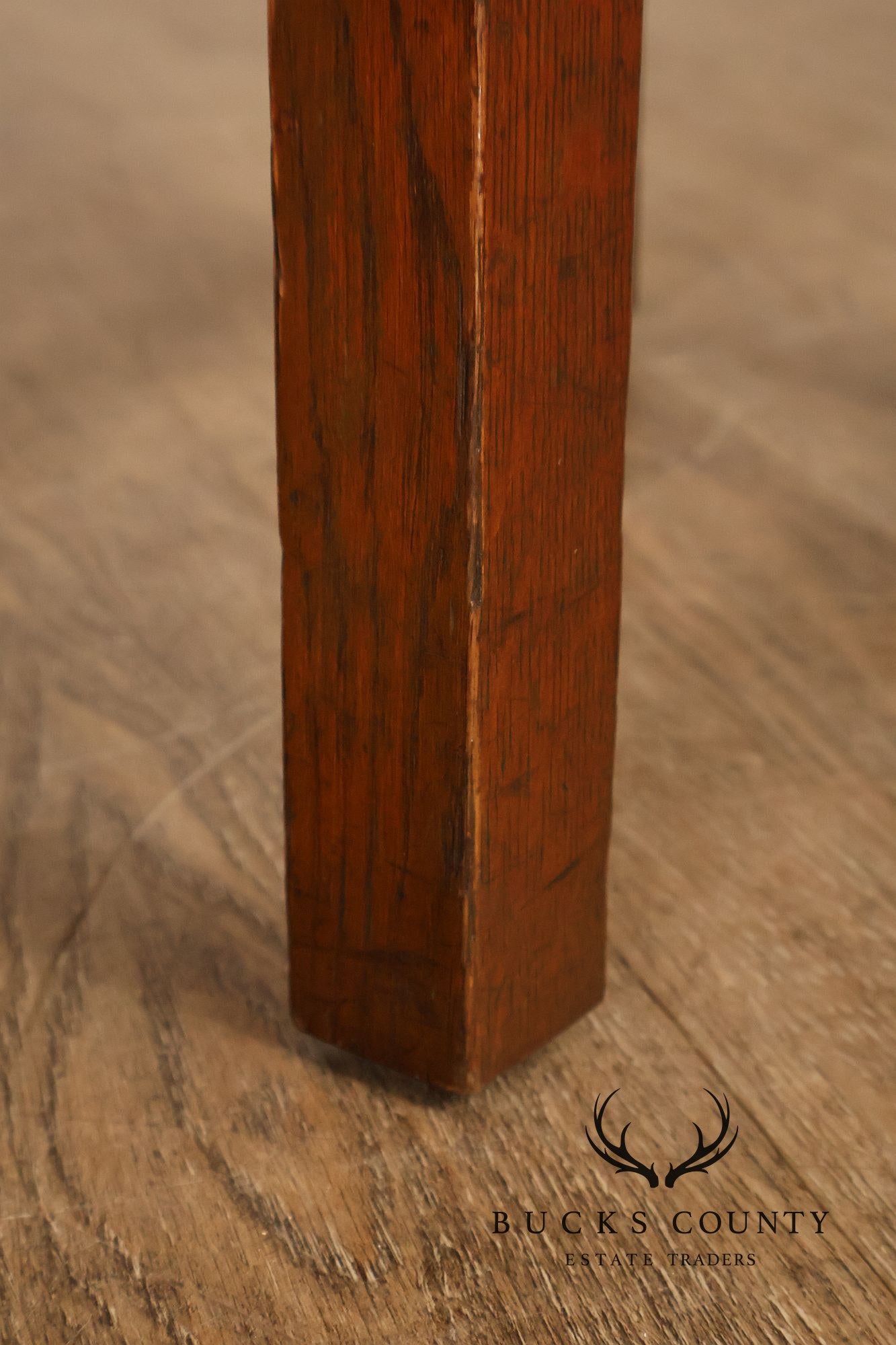 Antique Stickley Brothers Mission Oak Footstool Ottoman