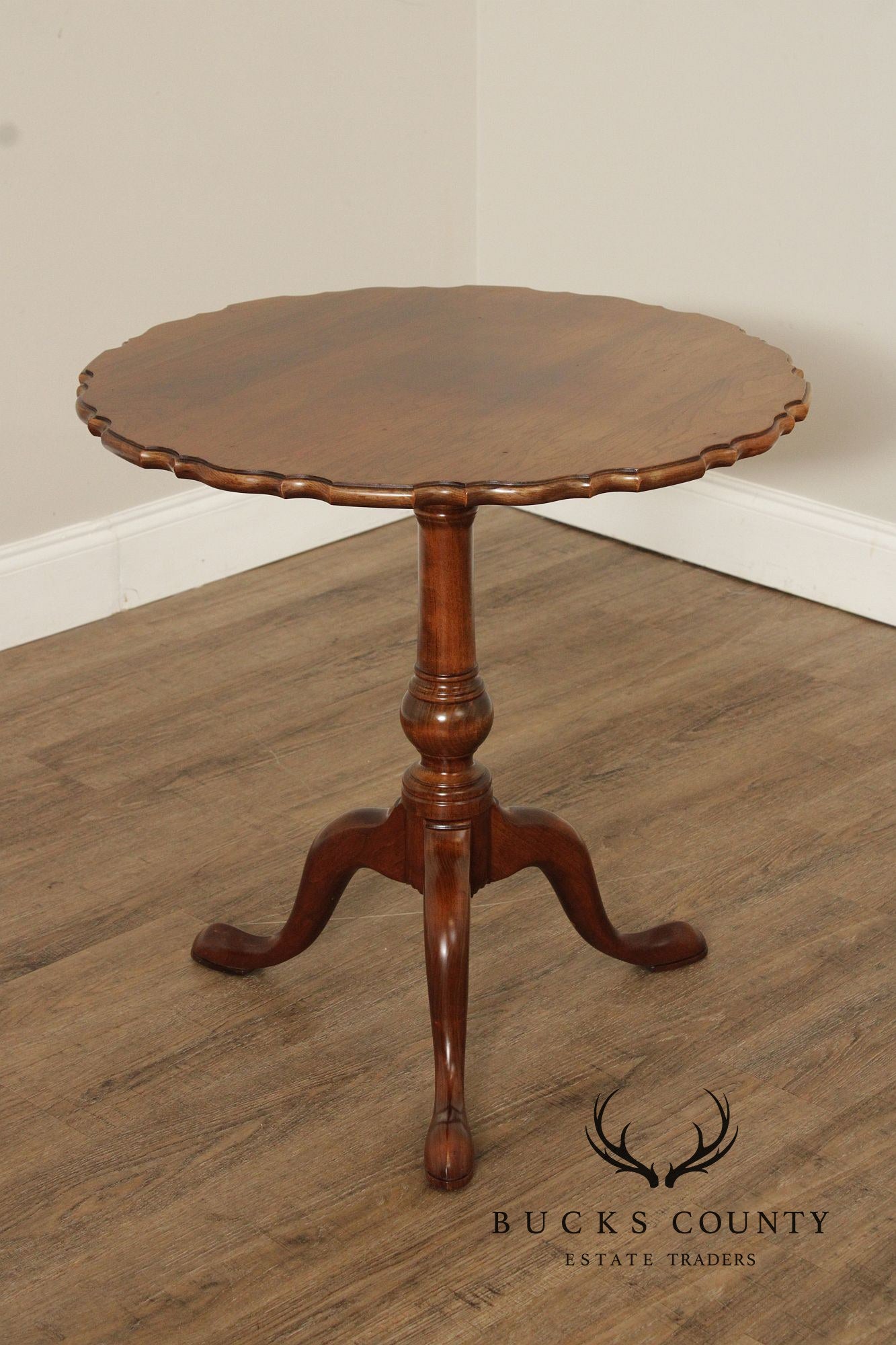 Stickley Cherry Pie Crust Tea Table