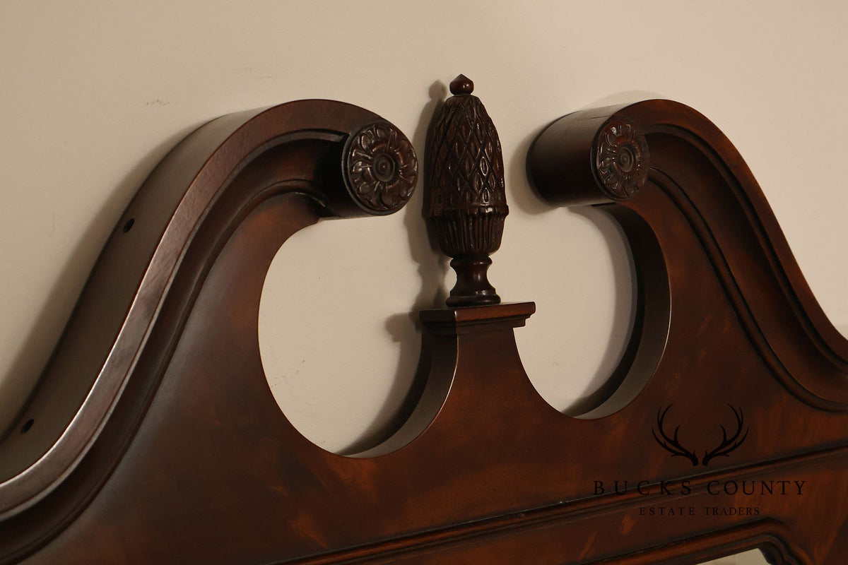 Drexel Heritage Chippendale Style Mahogany Wall Mirror