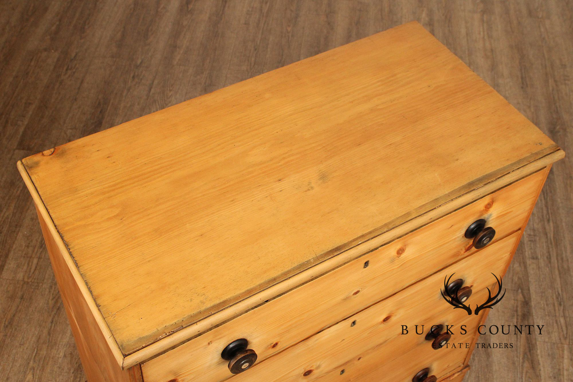 Antique English Pine Chest of Drawers