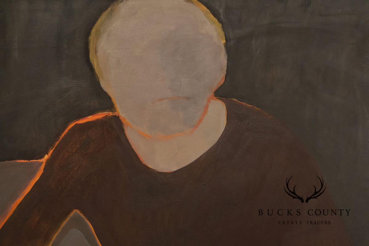 Anne Cooper Dobbins Oil Painting,  'Woman With Her Purse'