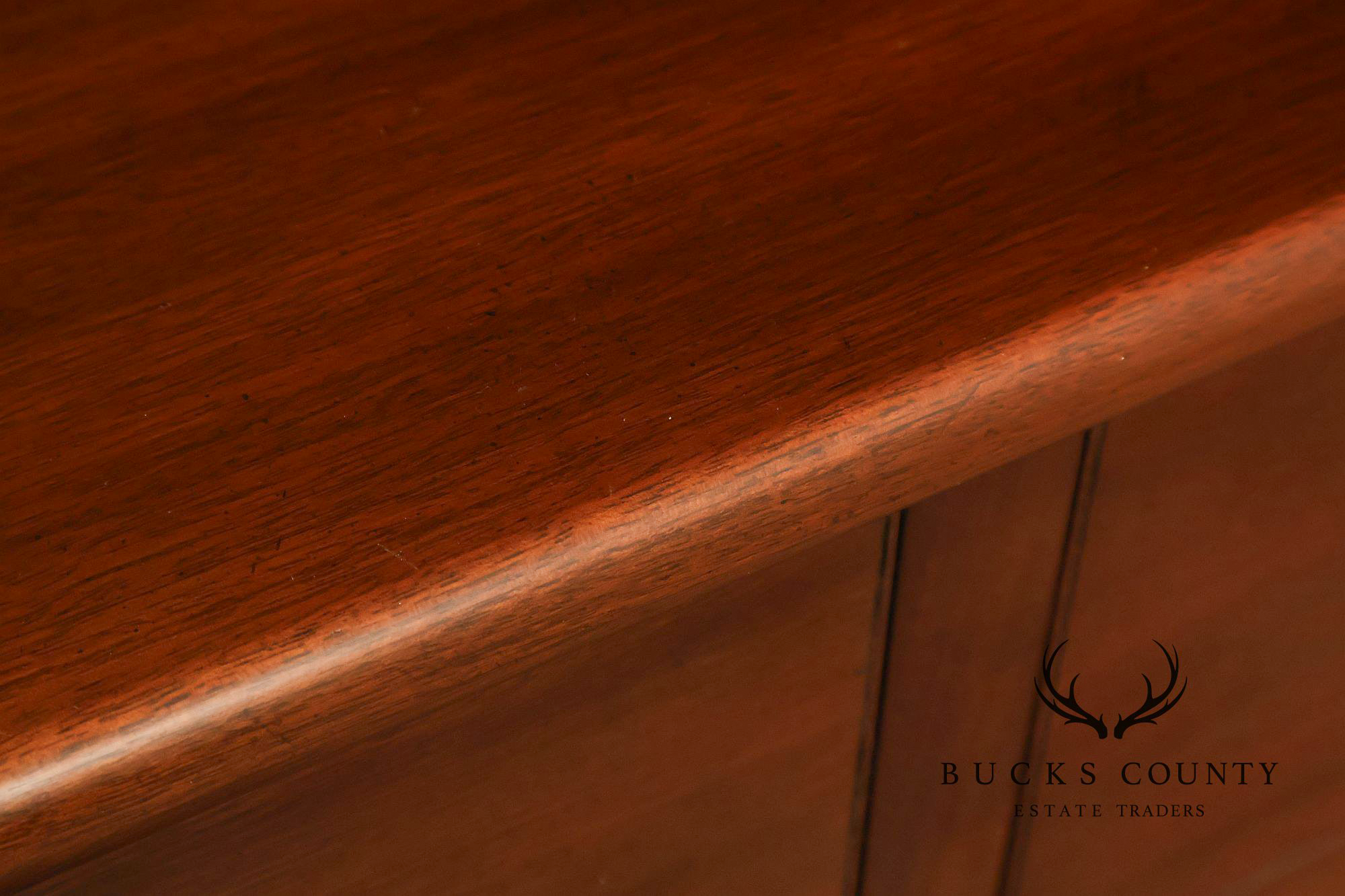 Kittinger Williamsburg Adaptation Mahogany Two Drawer Console Table