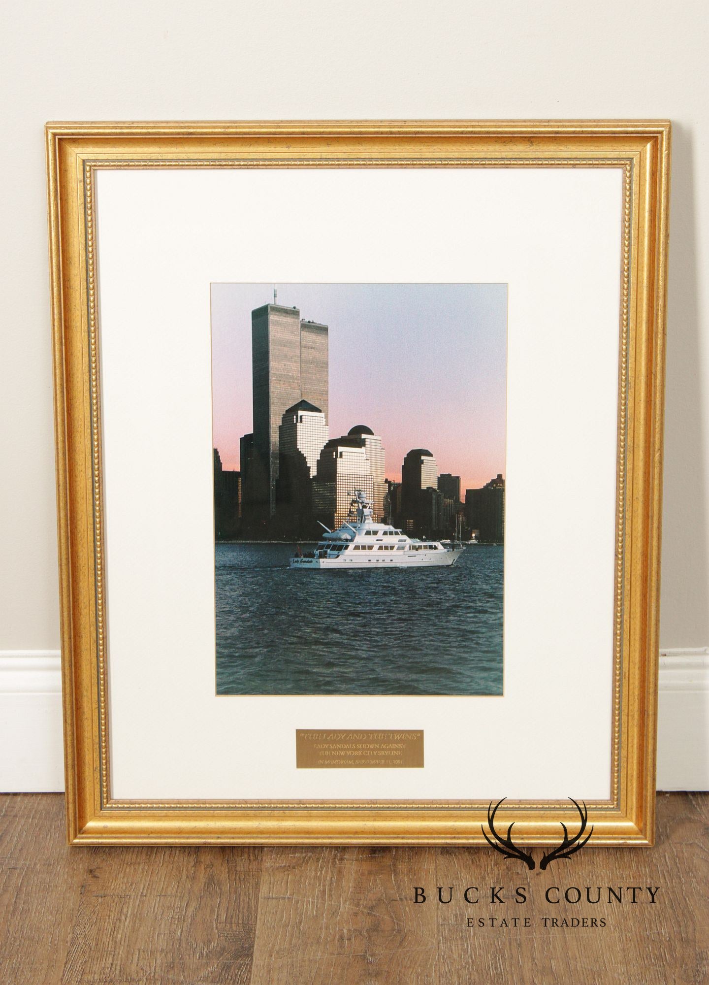 'The Lady and the Twins' Photographic Print
