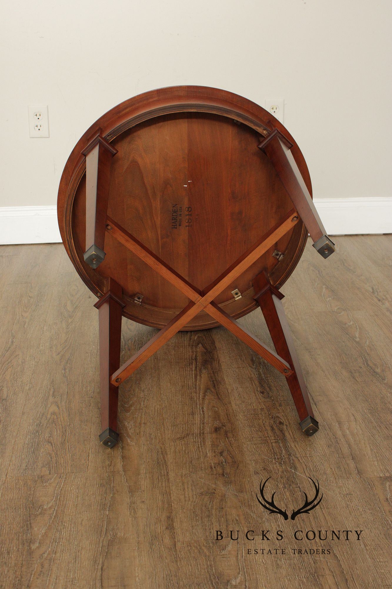 Harden Cherry Round Top Side Table