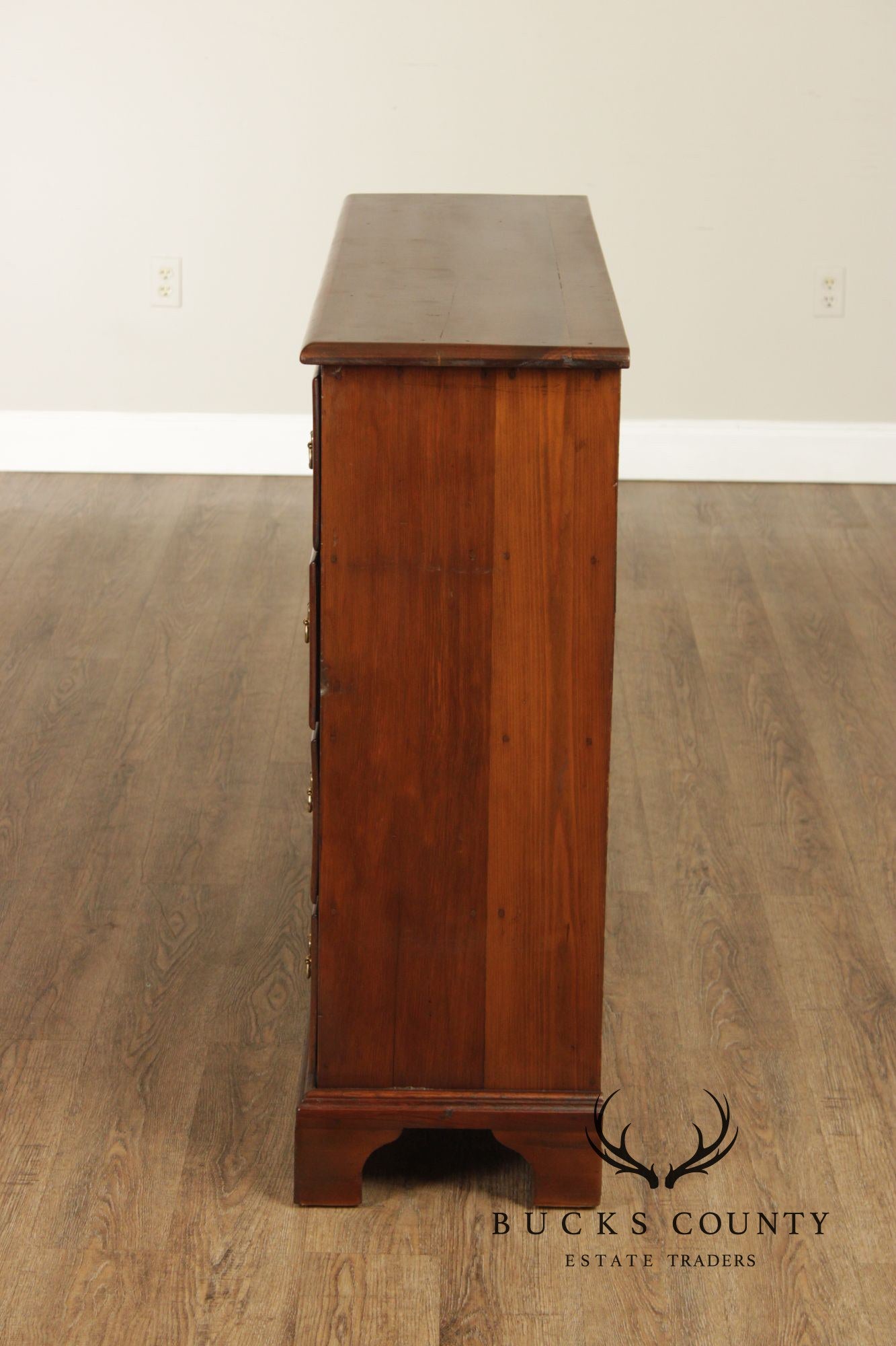 Antique Oak and Poplar Sixteen Drawer Apothecary Chest