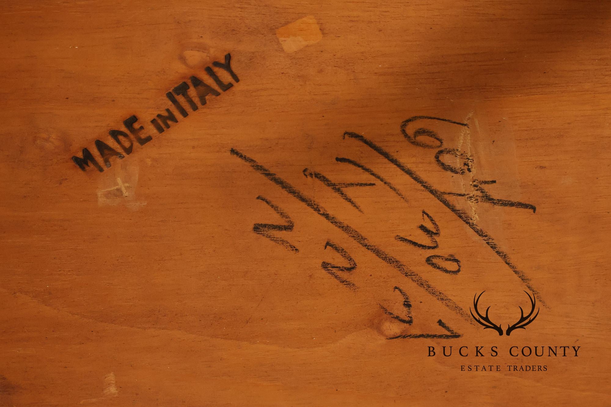 Italian Louis XV Style Oak Parquetry Side Table