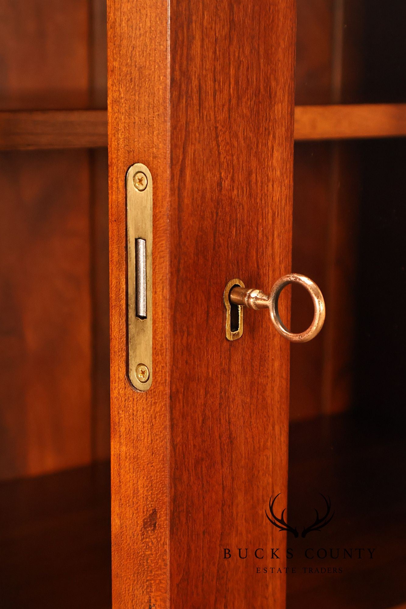 Stickley Mission Collection Harvey Ellis Cherry Bookcase