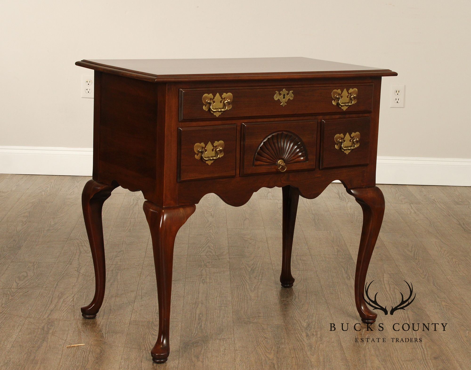 Harden Queen Anne Style Cherry Lowboy