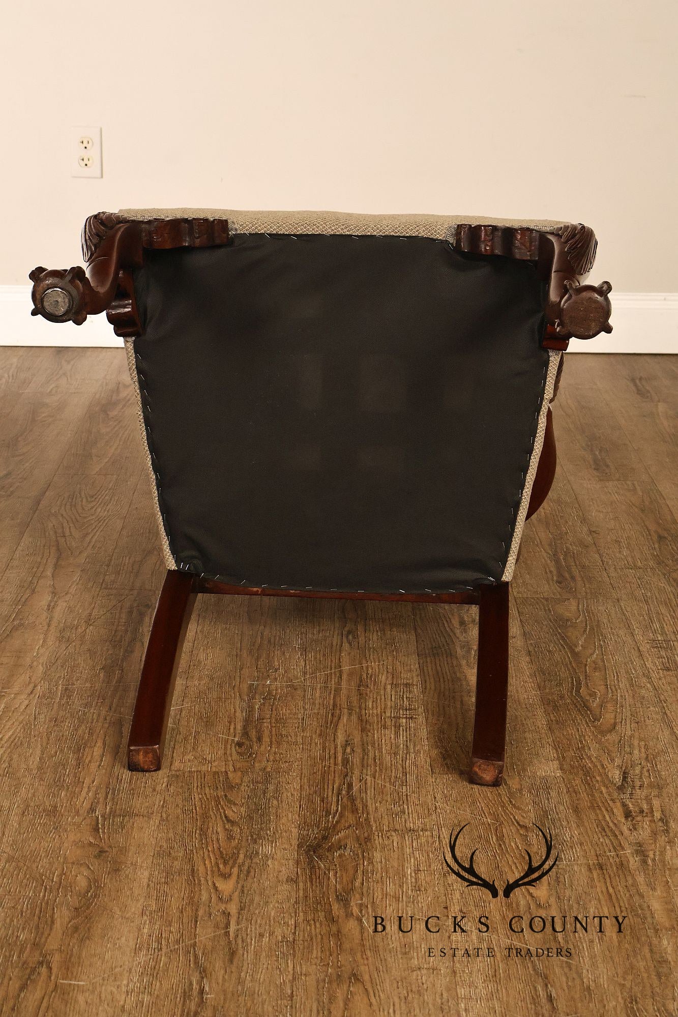 Chippendale Style Set of Eight Carved Mahogany Dining Chairs