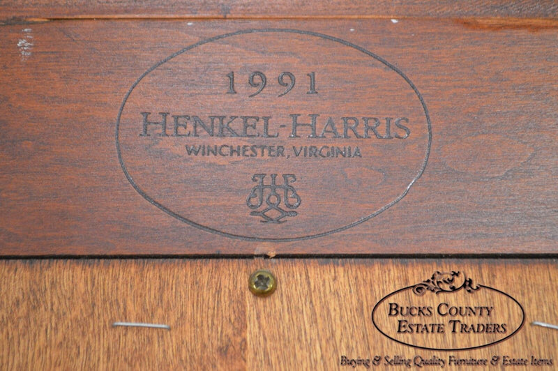 Henkel Harris Solid Cherry Large Media Armoire Cabinet