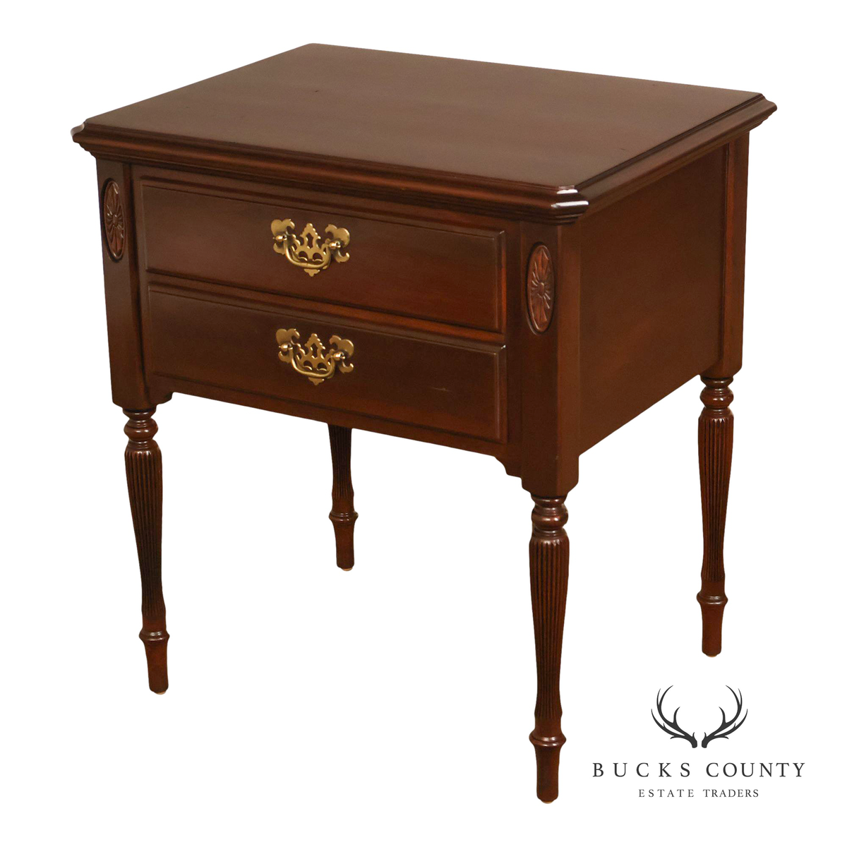 Ethan Allen 'Georgian Court' Cherry Nightstand