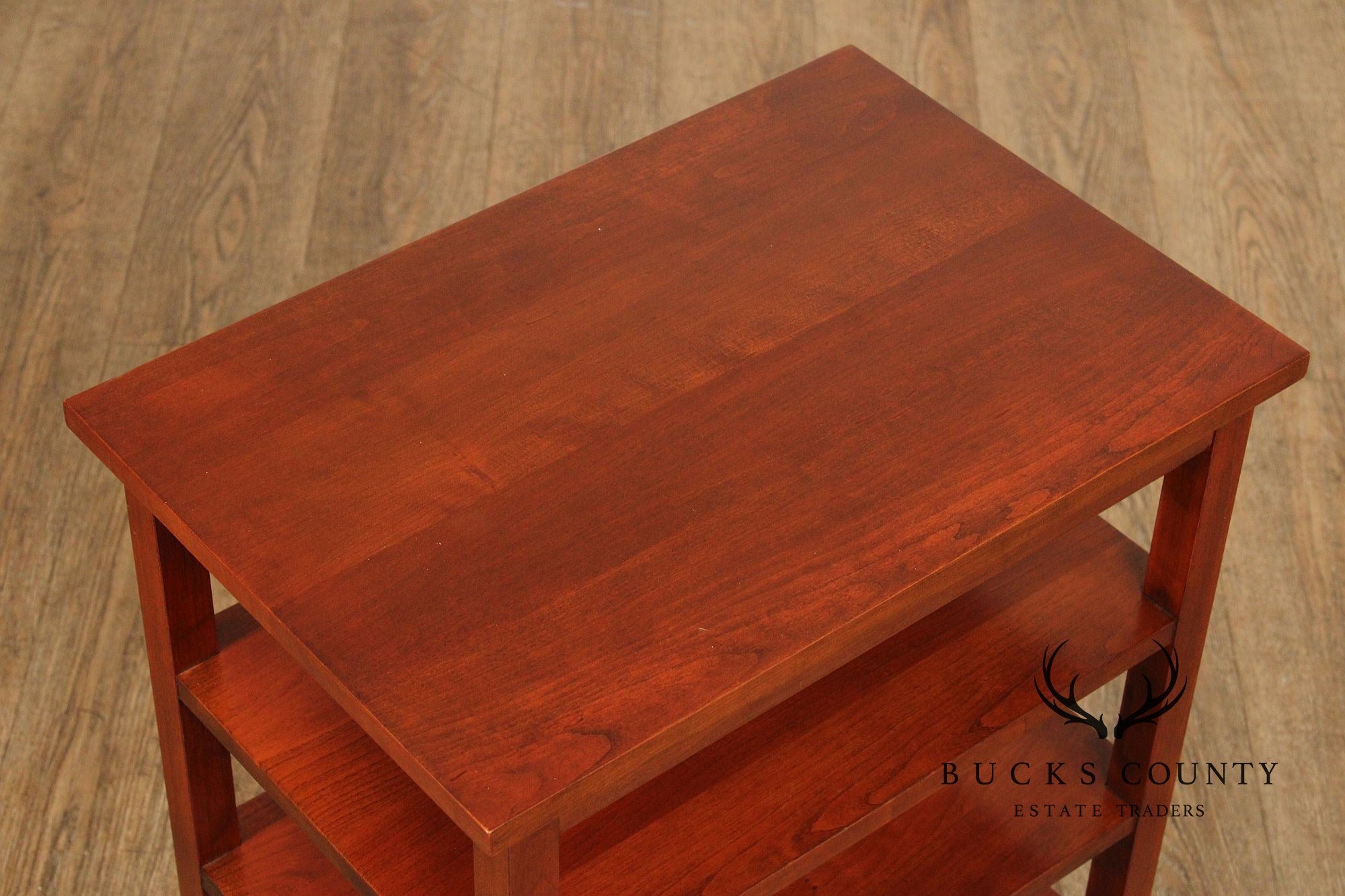 Stickley Mission Collection Cherry Tier Table