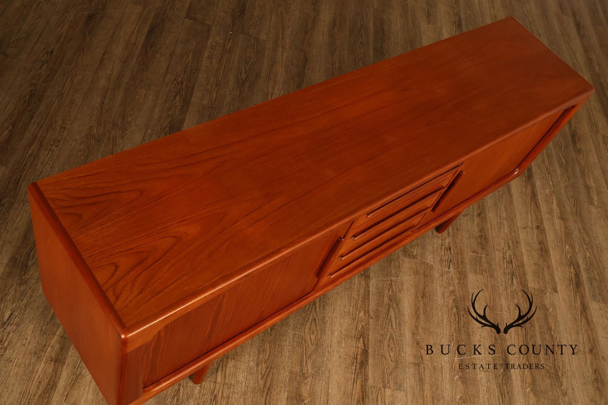 Falster Danish Modern Teak Credenza