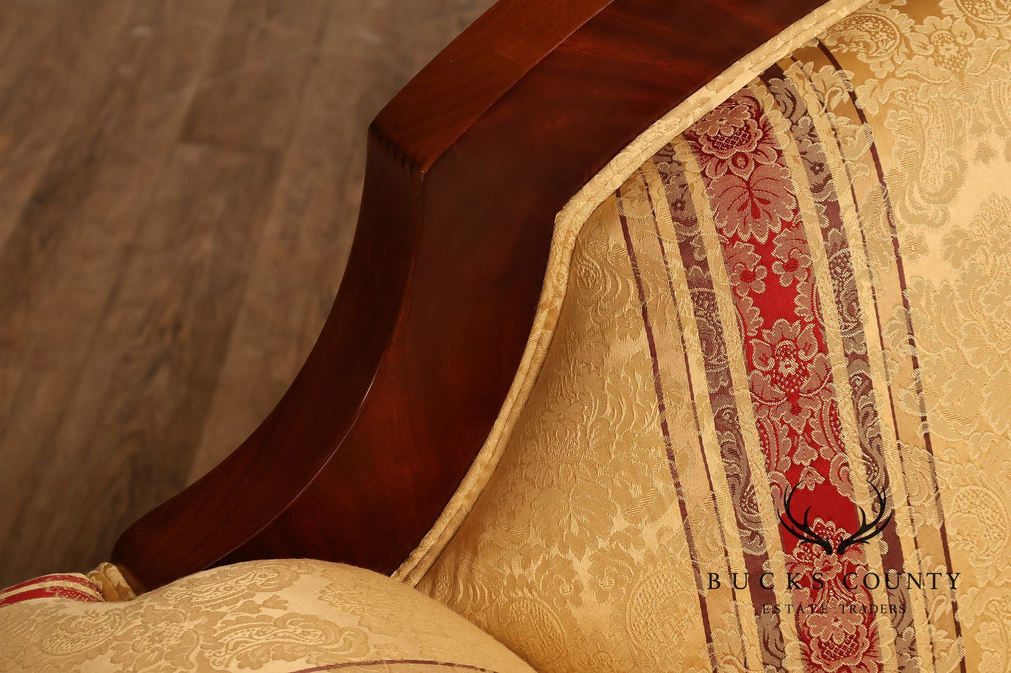 Versace Infinity Gigasso Empire Style Upholstered Loveseat