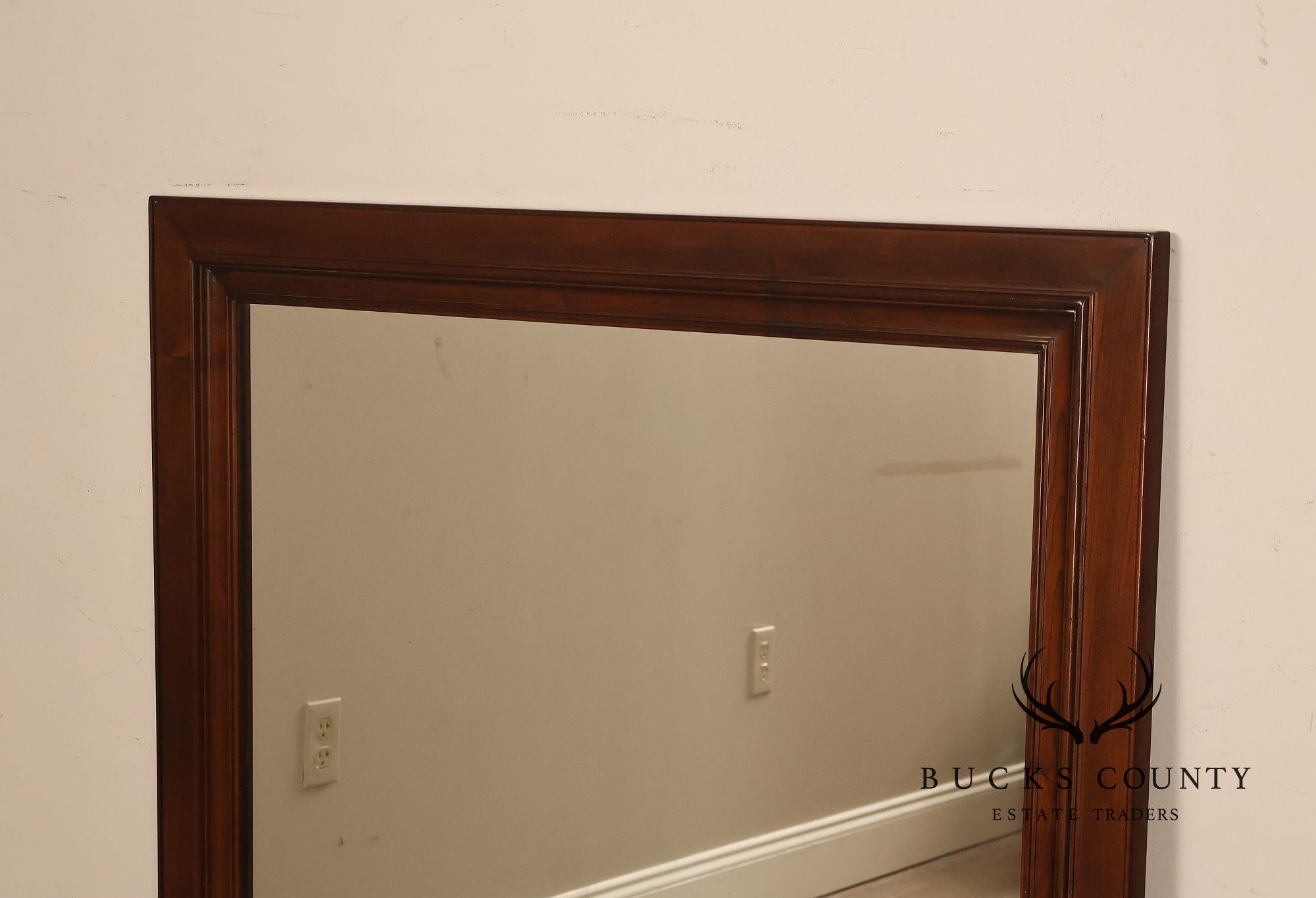 Stickley Traditional Cherry Frame Mirror