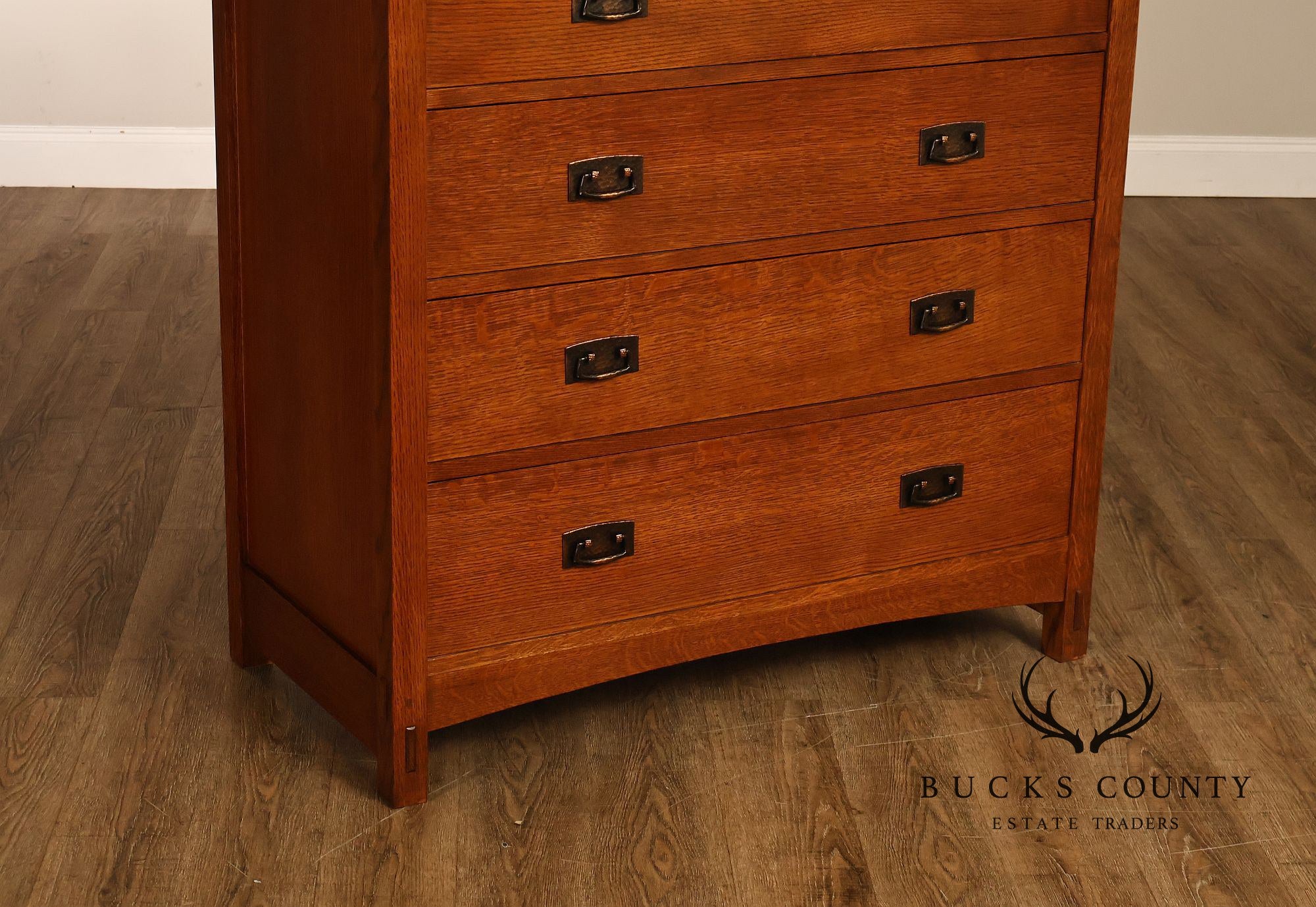 Stickley Mission Collection Oak Eight-Drawer Chest