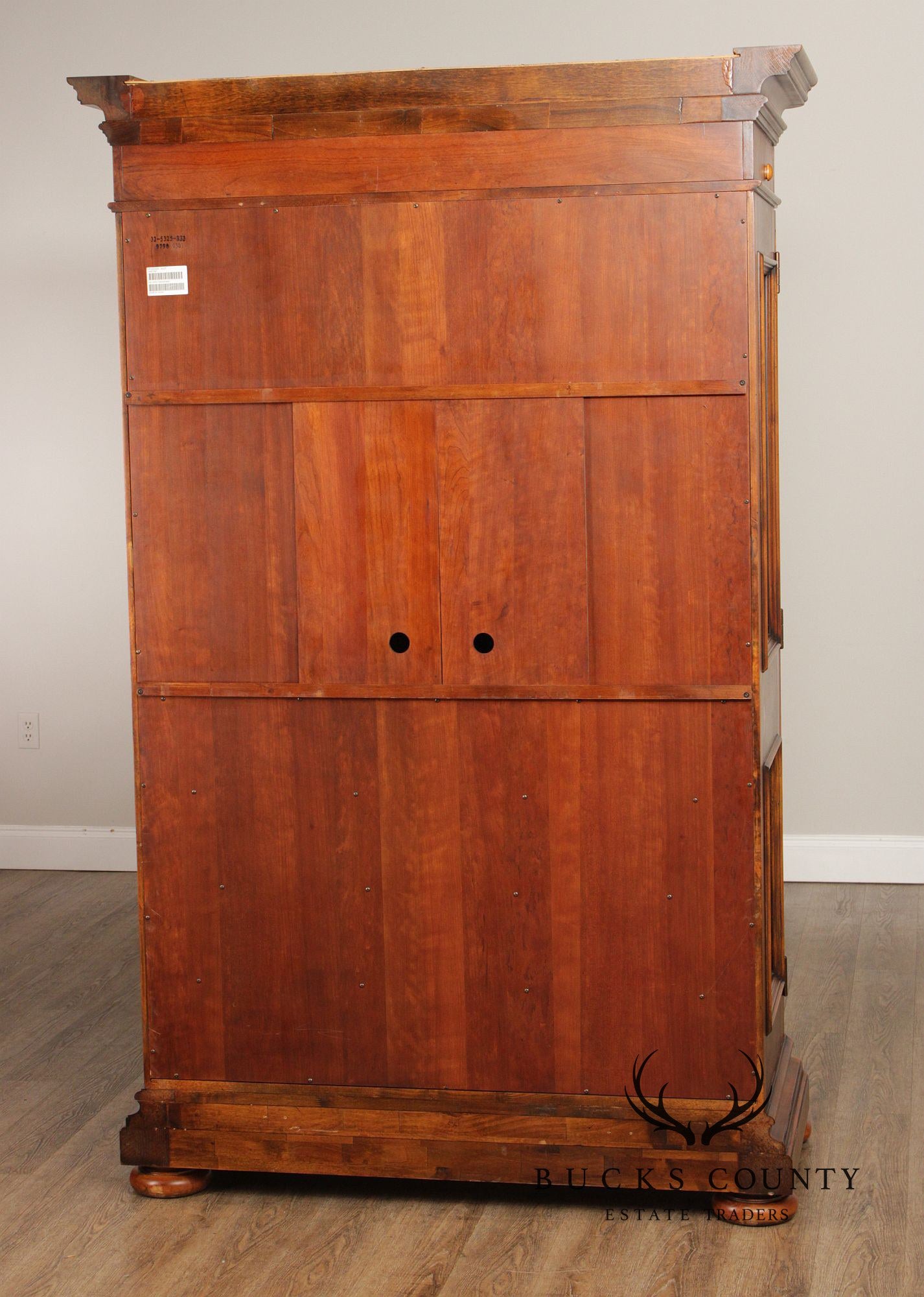 Ethan Allen 'Tuscany' Carved Two Door Armoire