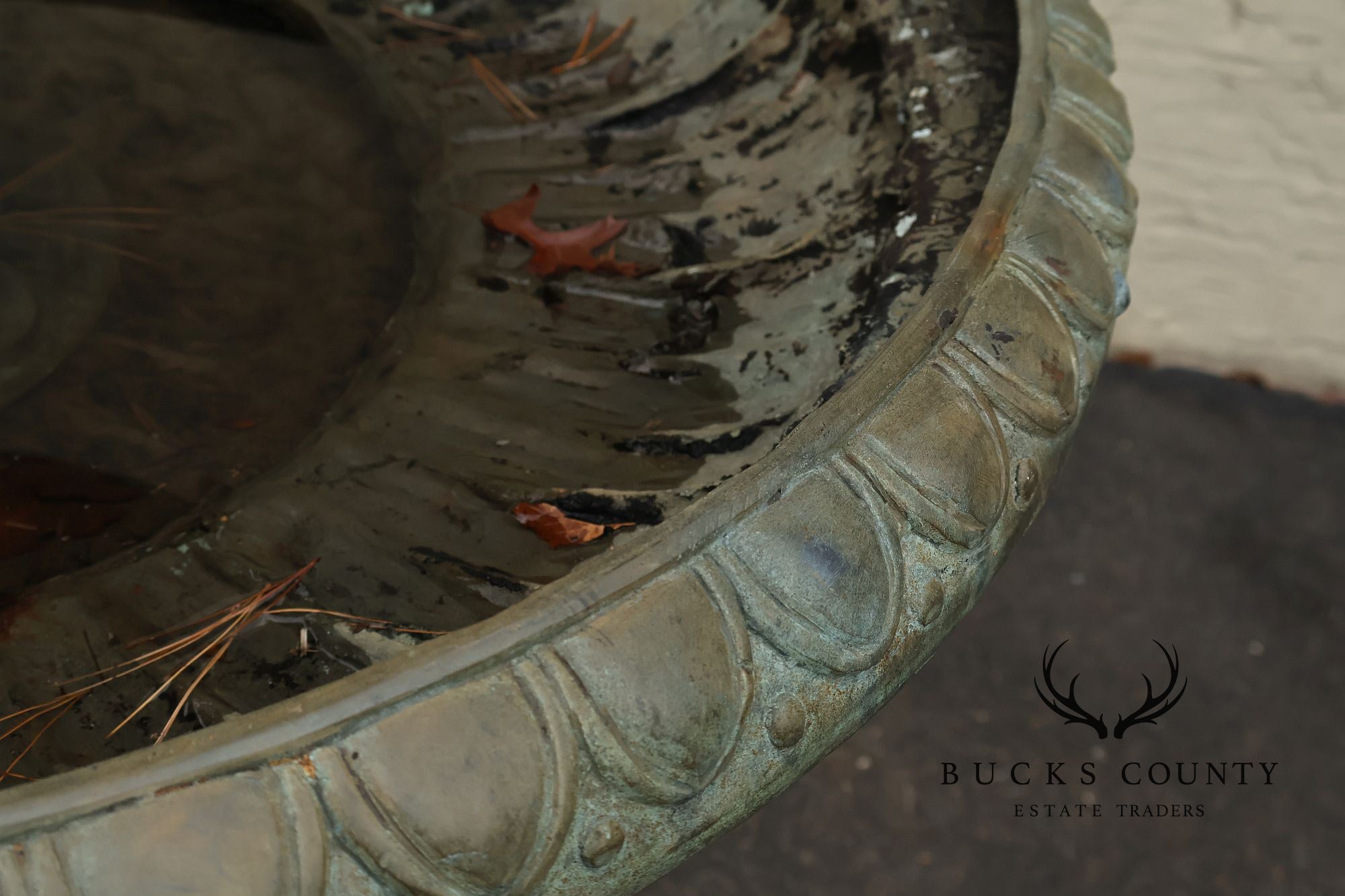 Vintage Two Tier Cherub Bronze Garden Fountain