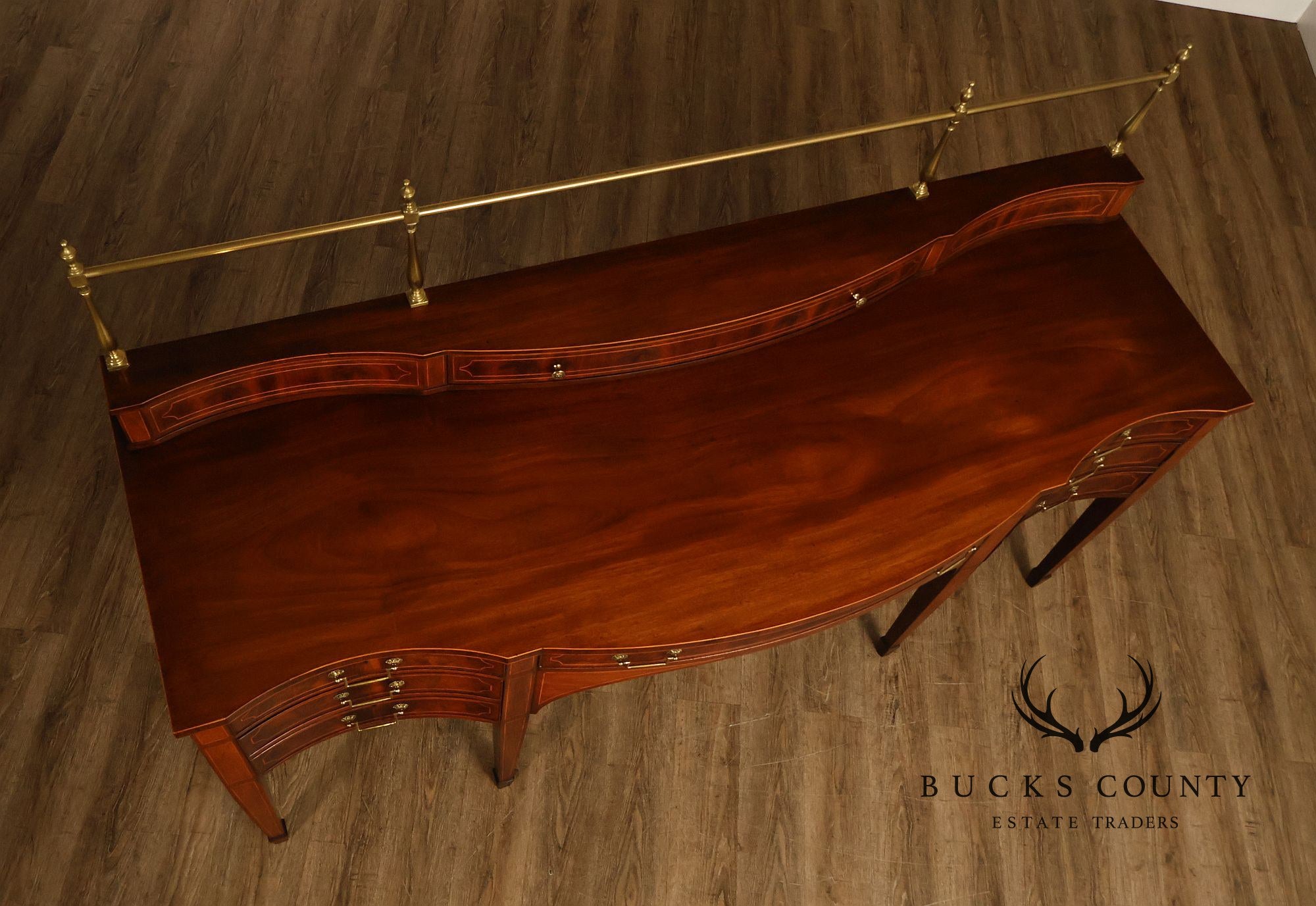 1940's Baker Regency Style Mahogany Sideboard