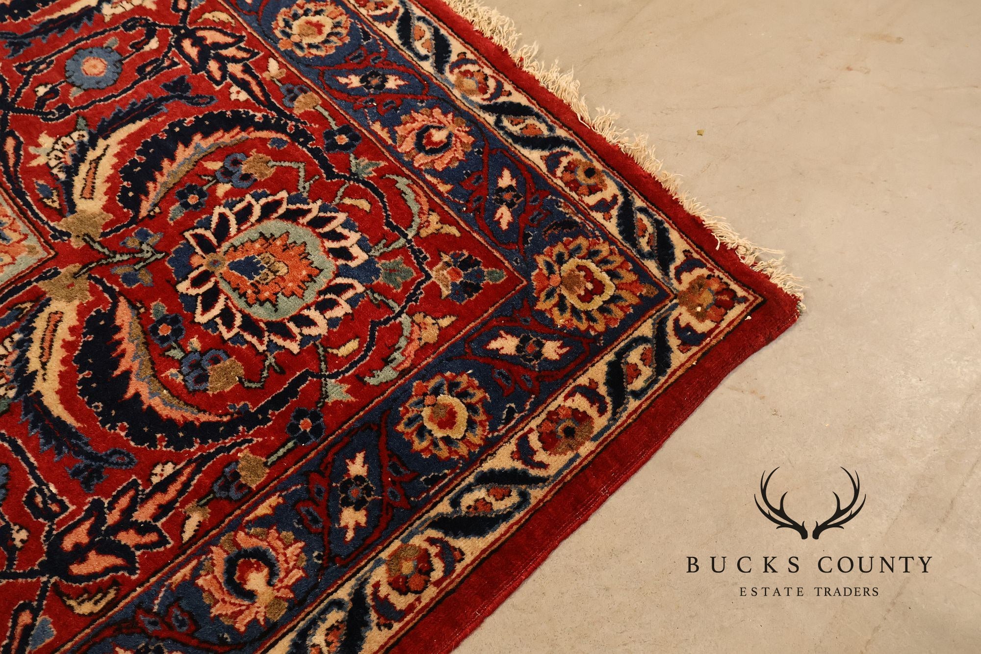 Large Hand Tied Traditional Persian Style Area Rug