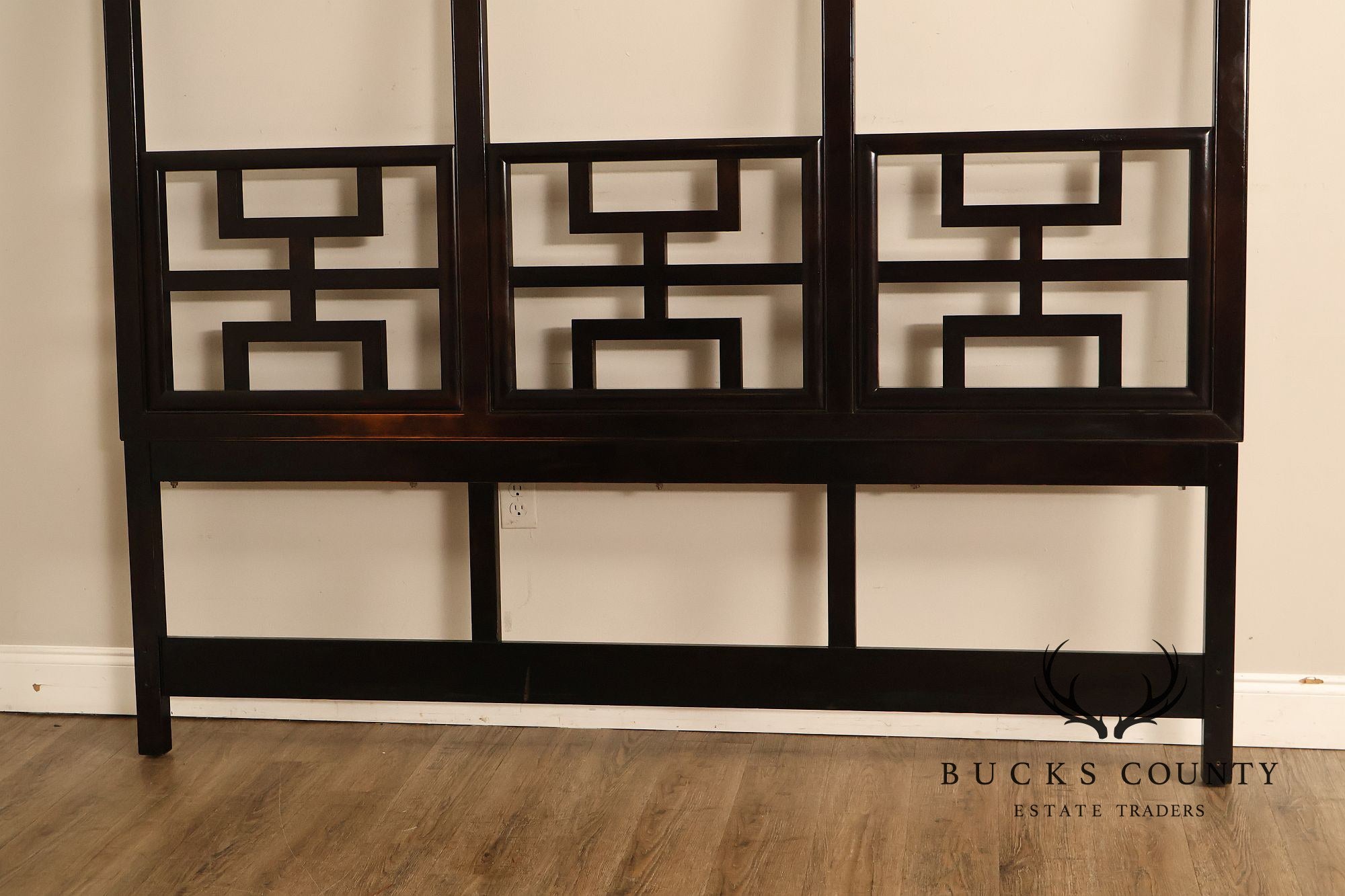 Century Furniture 'Chin Hua' Asian Style King Size Headboard