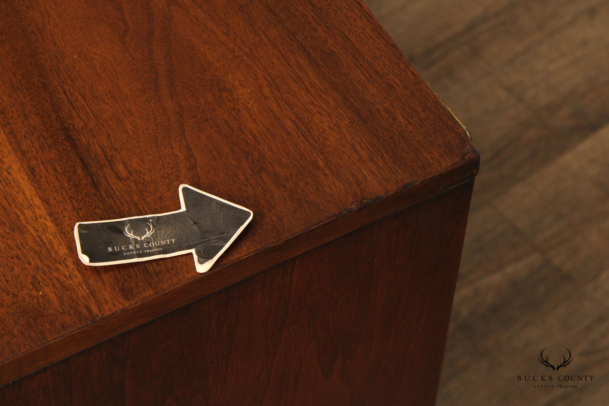 Broyhill 'Emphasis' Mid Century Modern Walnut Low Chest