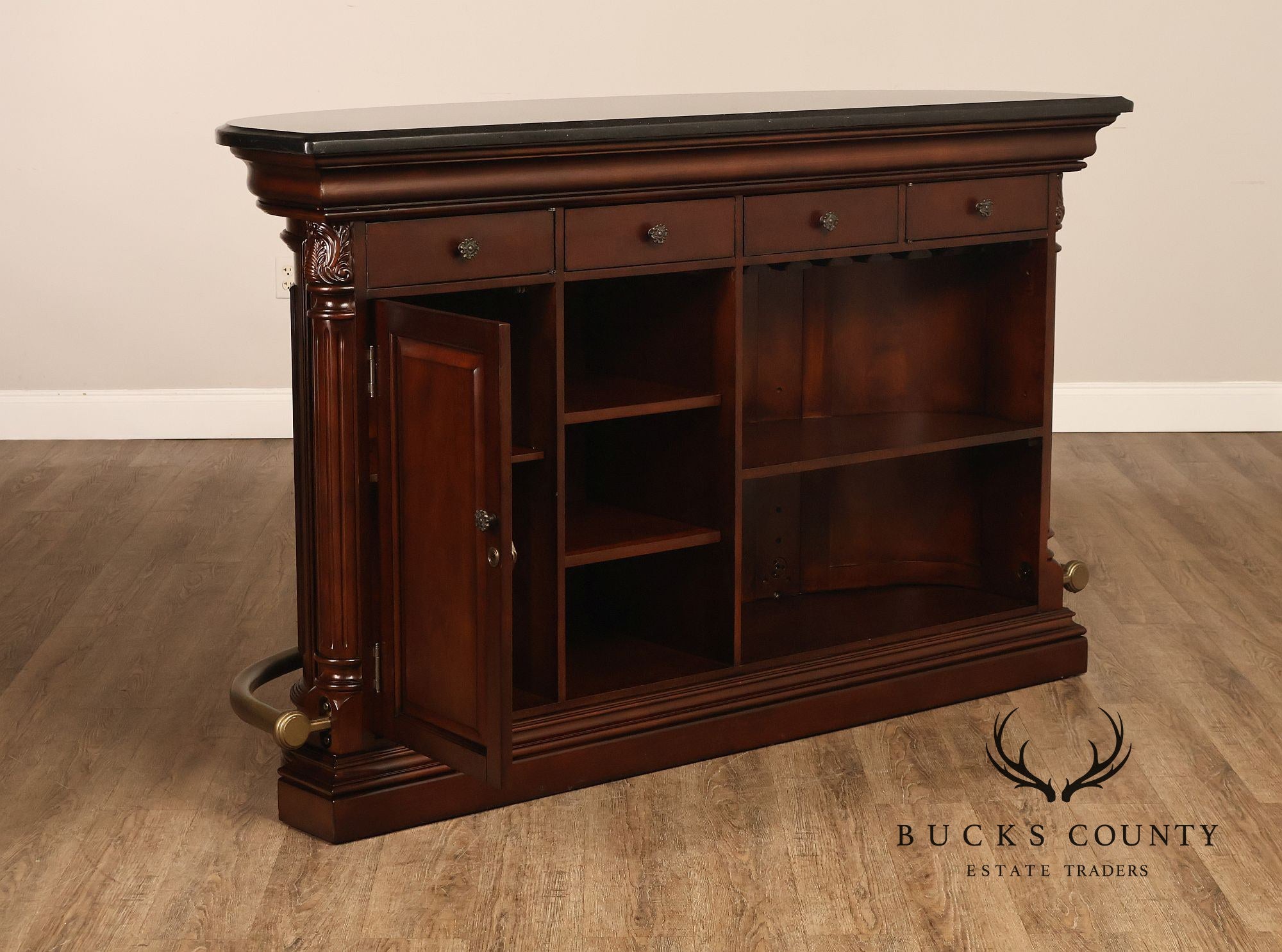 American Heritage Granite Top Dry Bar