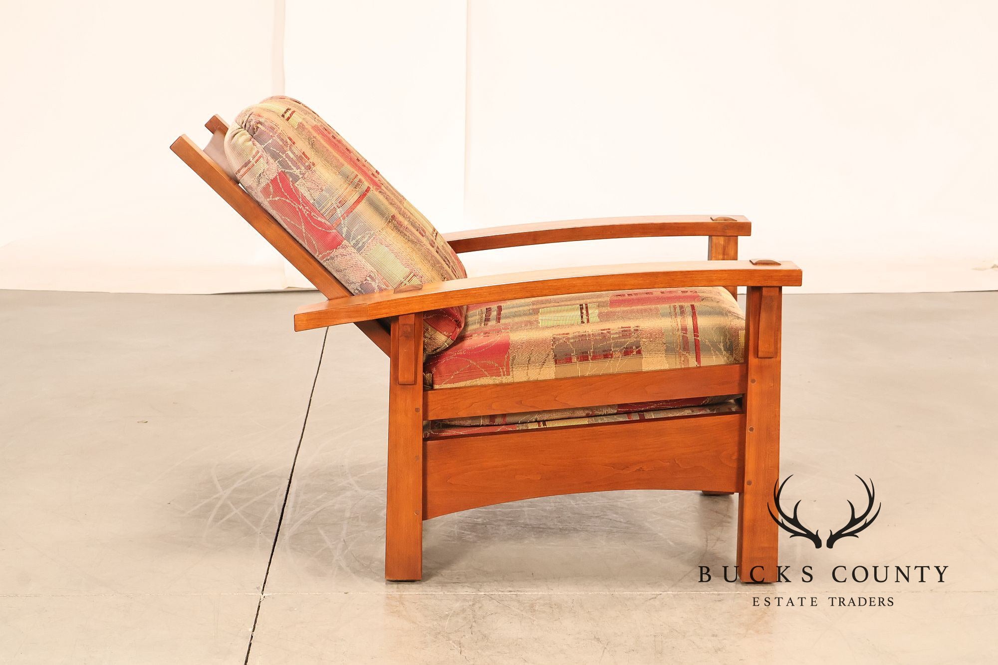 Stickley Mission Collection Cherry "Gus" Morris Chair