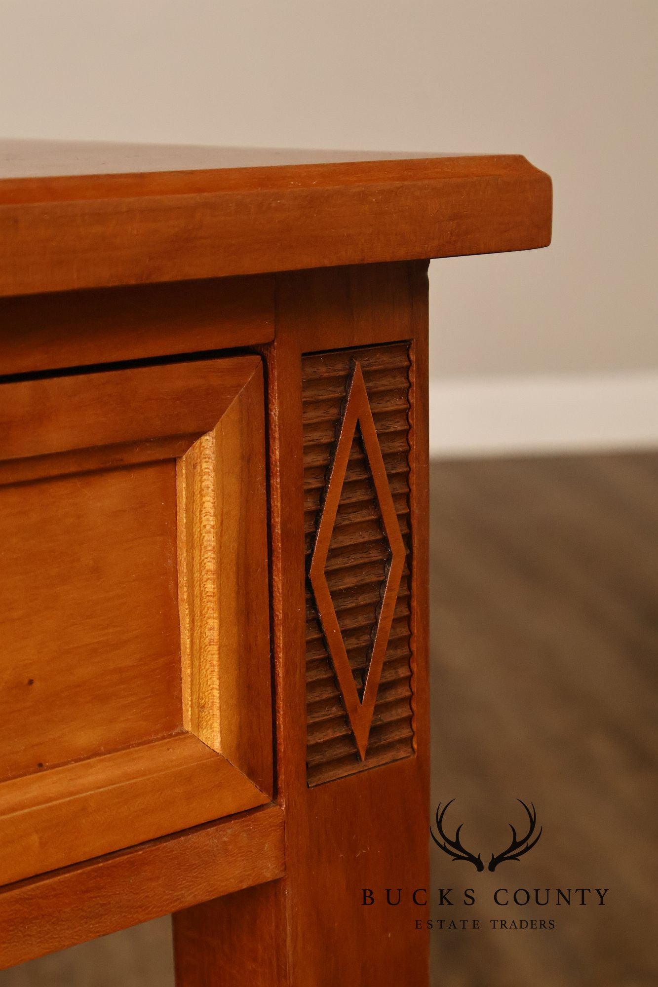 Stickley Directoire Style Cherry Pair Of End Tables