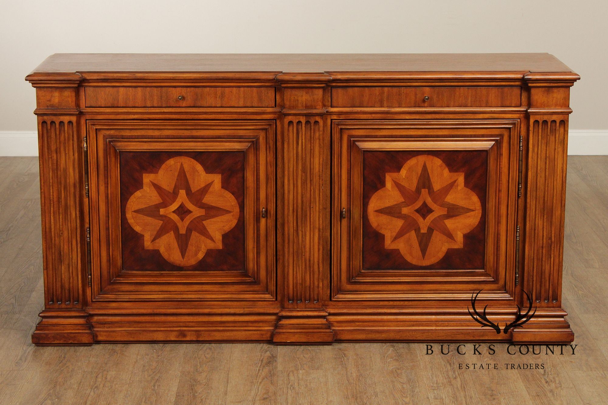 Ethan Allen 'Lombard' Marquetry Sideboard