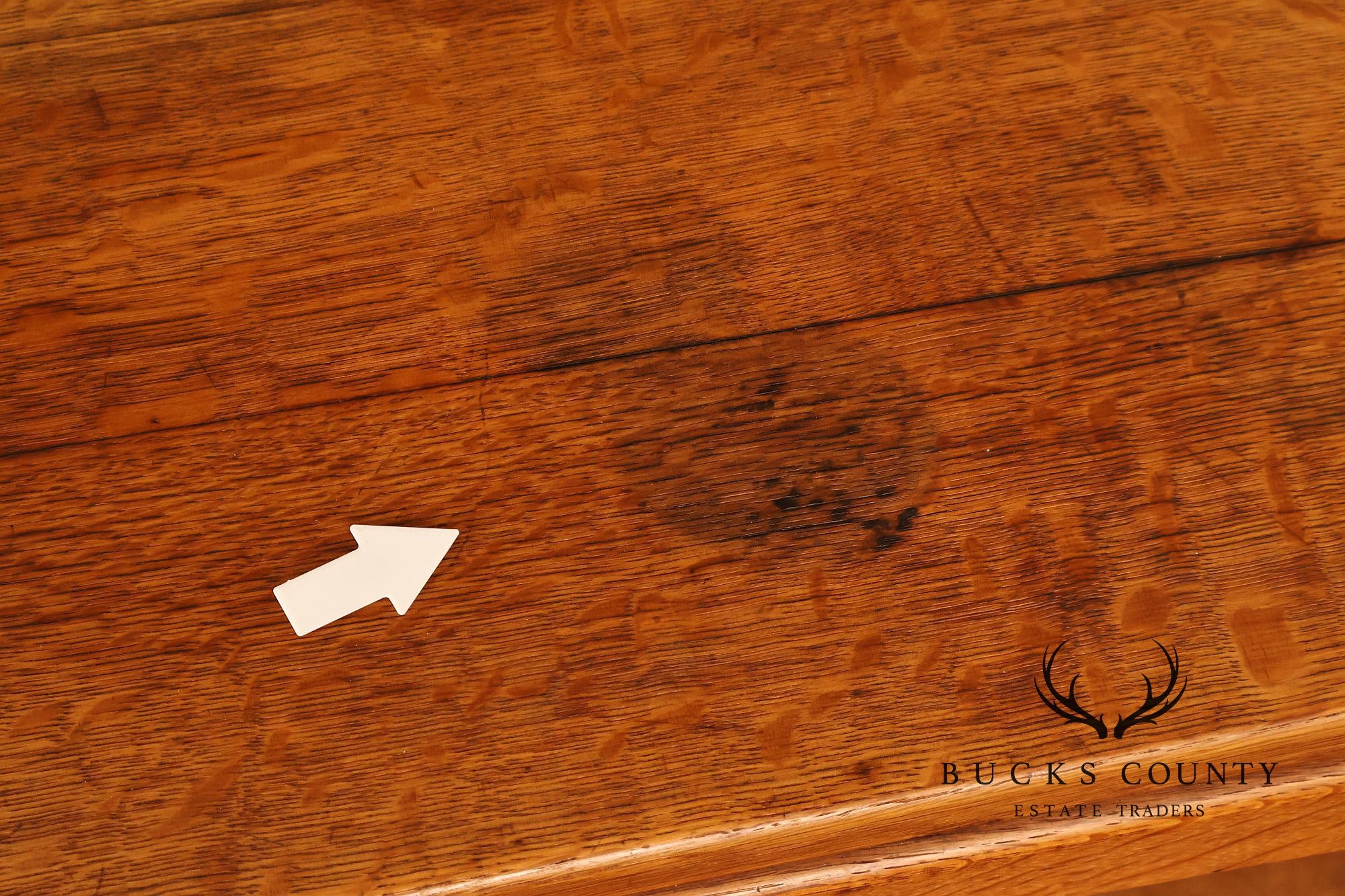 Antique Limbert Arts And Crafts Quarter Sawn Oak Server or Console Table