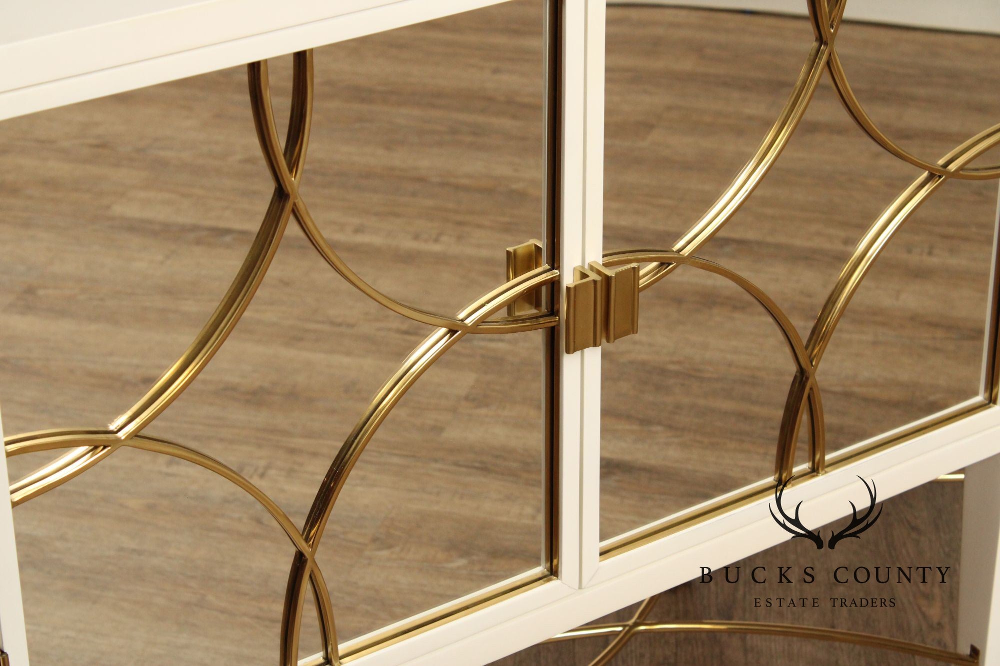 Alden Parkes 'Hancock' Mirrored Buffet Sideboard