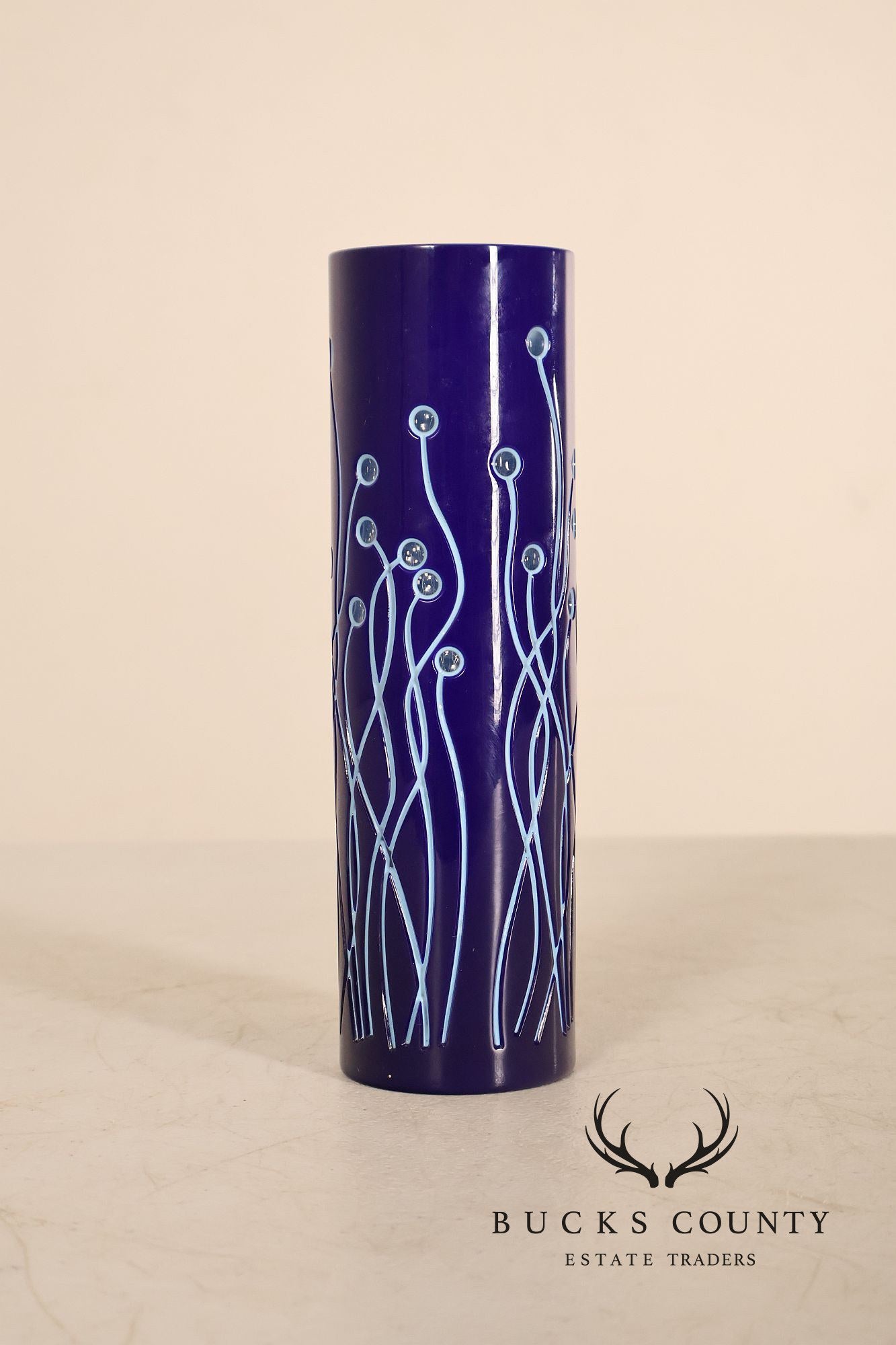 Wedgwood 'Neptune' Blue Vase
