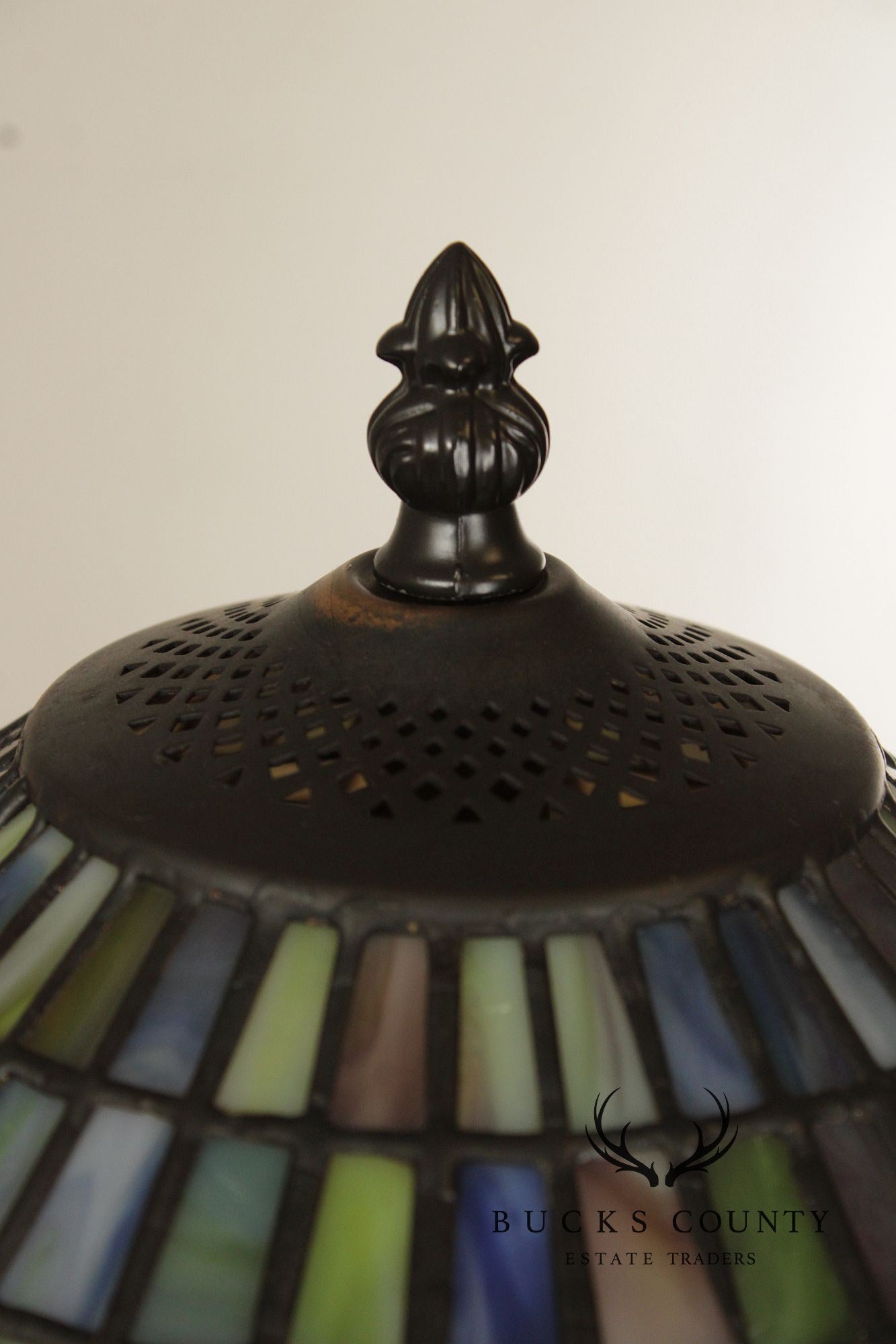 Tiffany Style Art Glass Floor Lamp