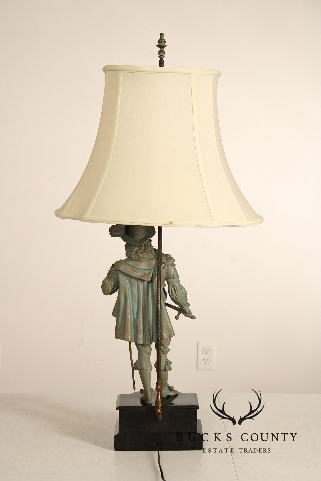 Vintage Pair of Figural Table Lamps