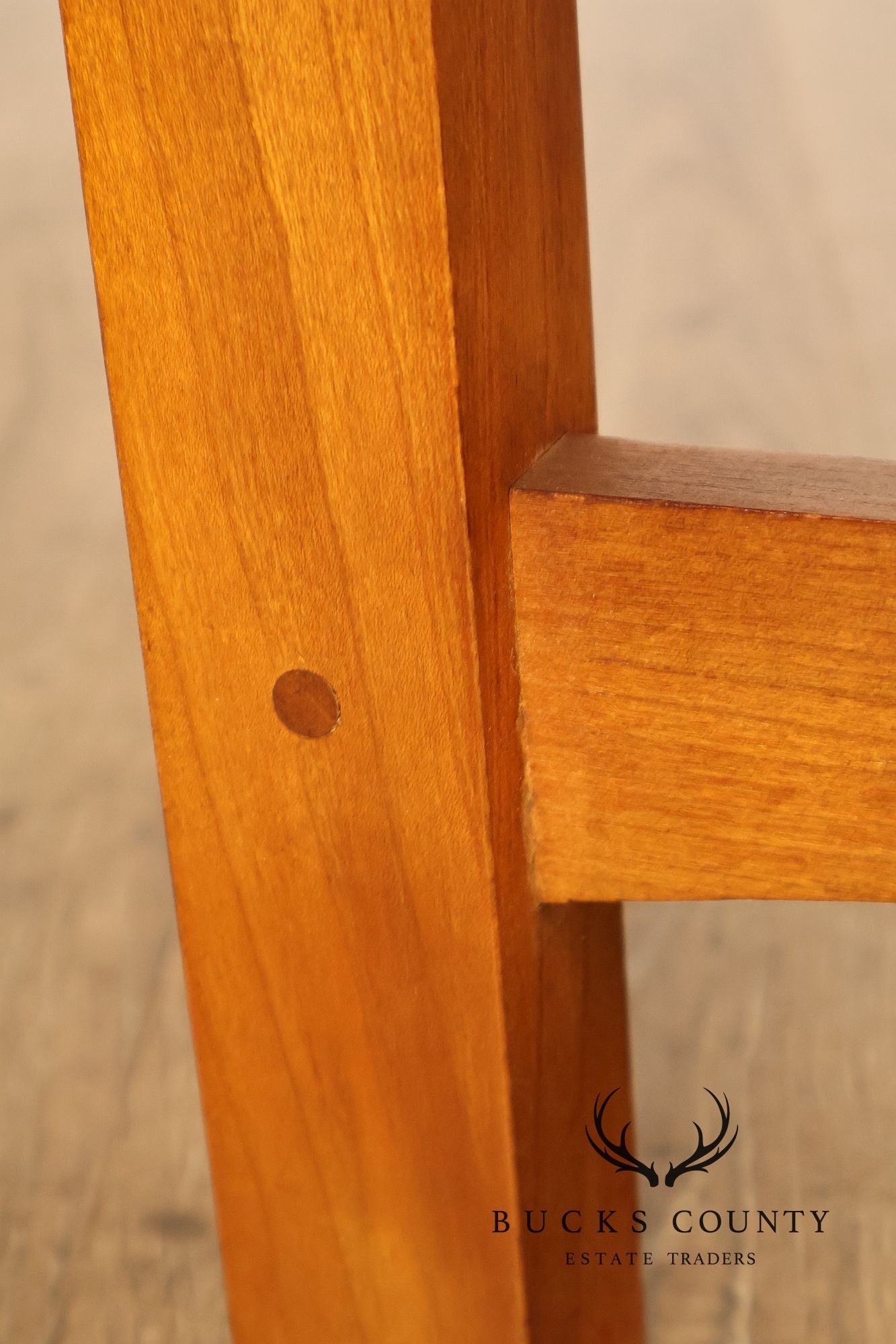 Stickley Mission Collection Cherry Octagonal Tabouret