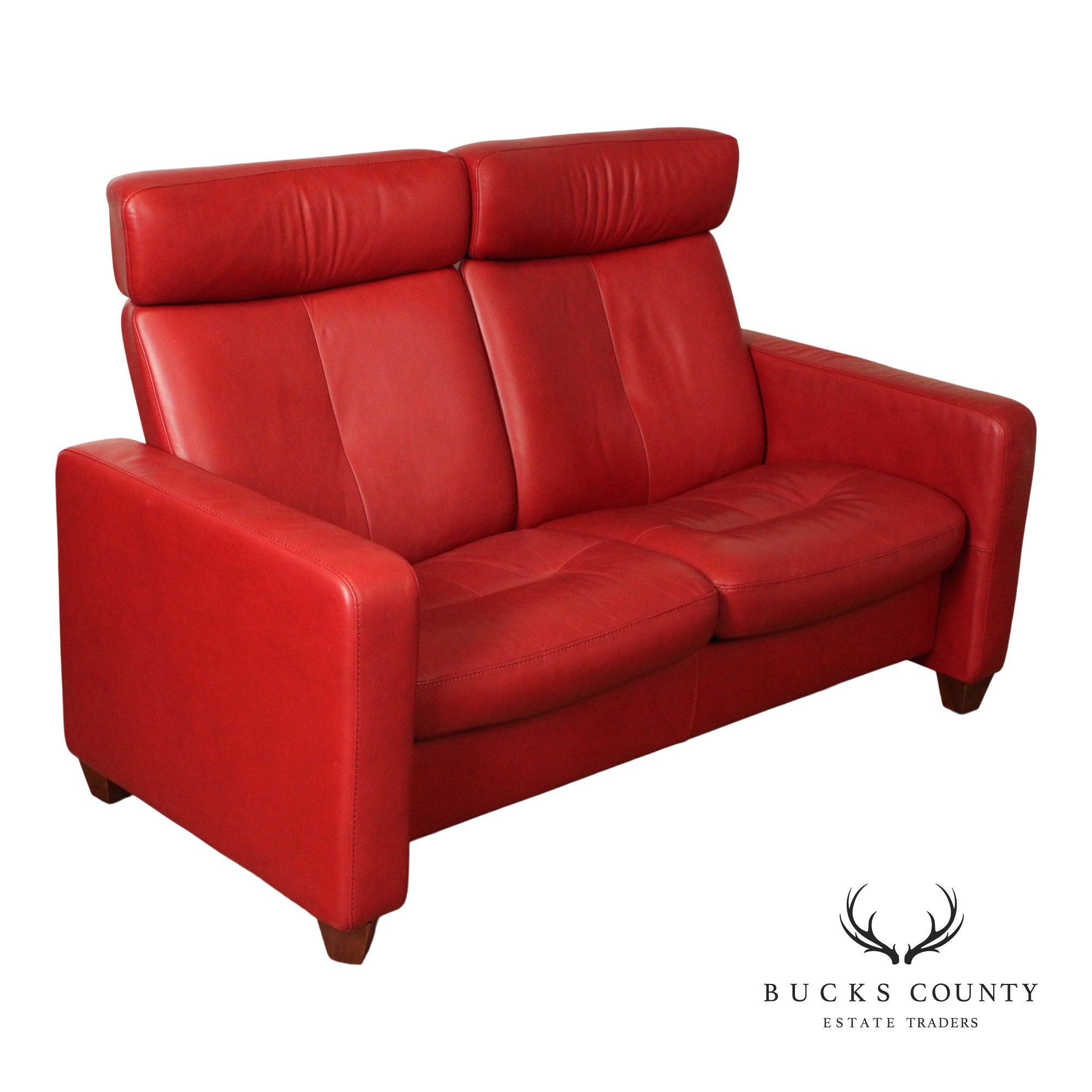 Ekornes Stressless Leather 'Arion' Loveseat