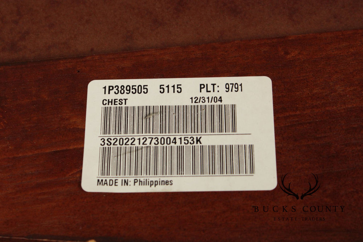 Ethan Allen Faux Bamboo Chest of Drawers