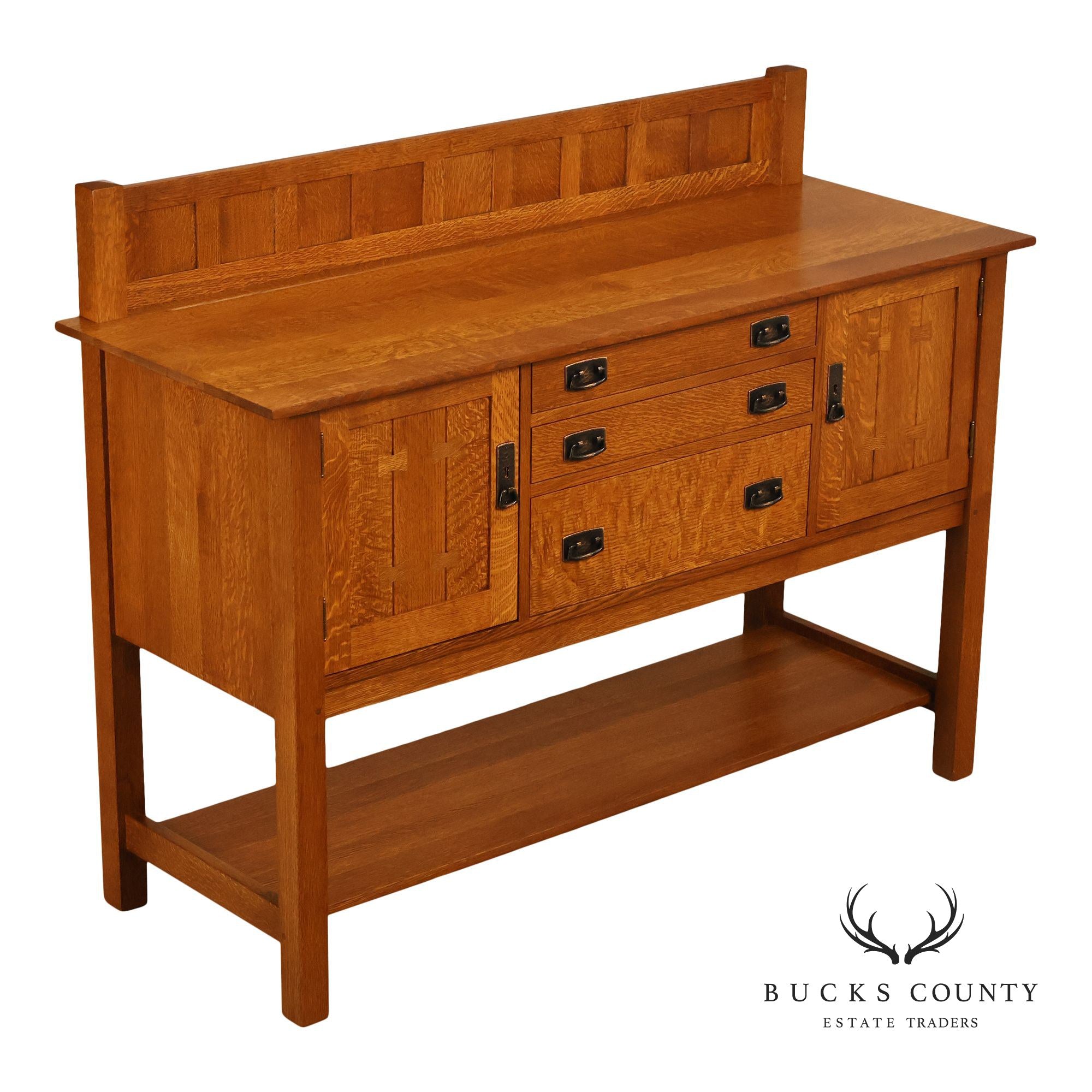 Stickley Mission Collection Oak Sideboard