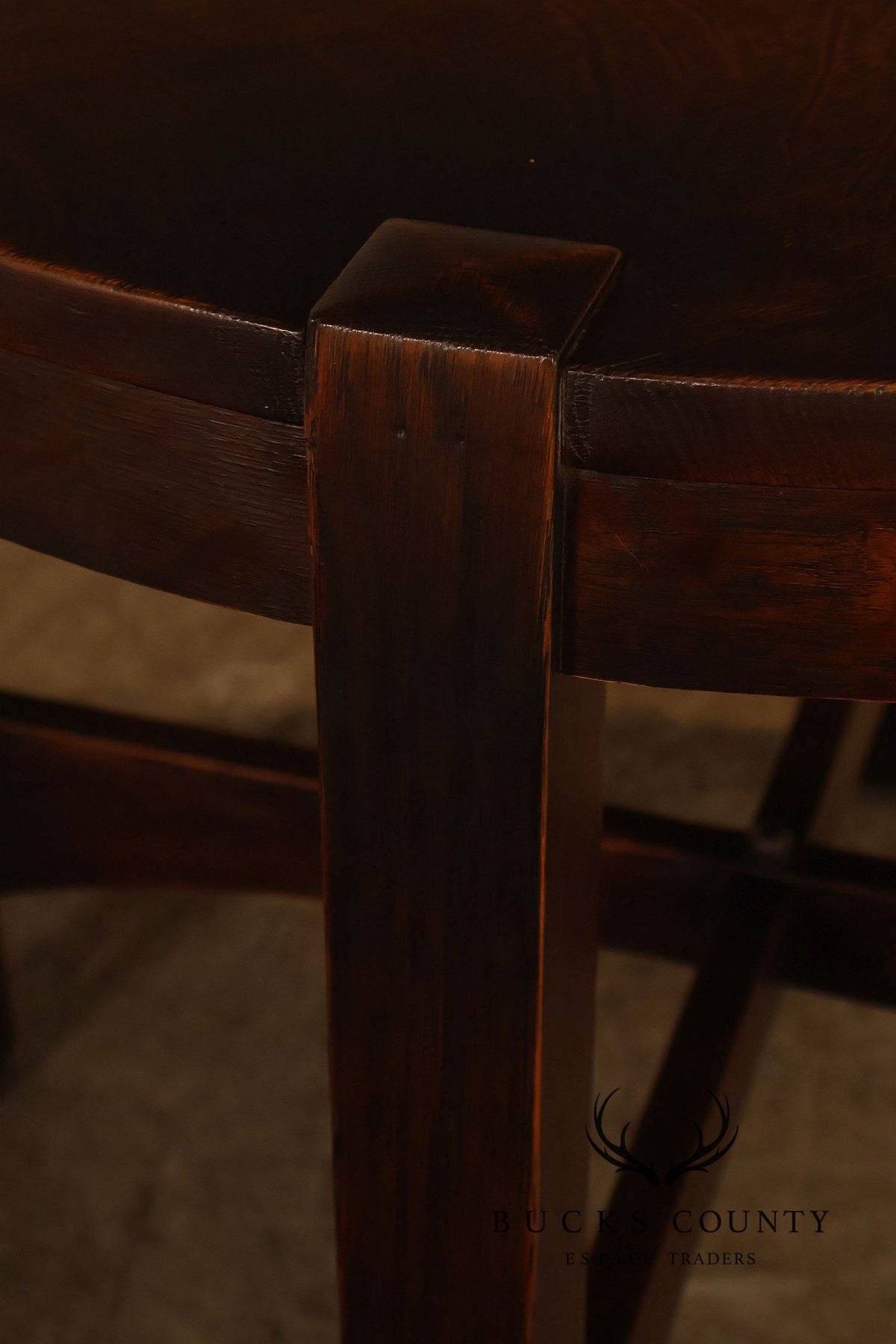Antique Gustav Stickley Model #645 Mission Oak Round Center Table
