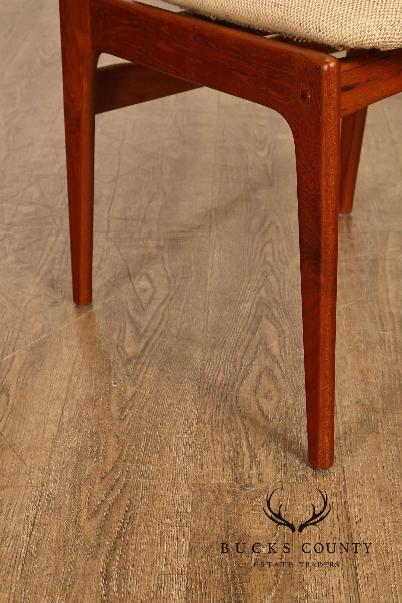Benny Lindén Design Set Of 8 Teak Dining Chairs