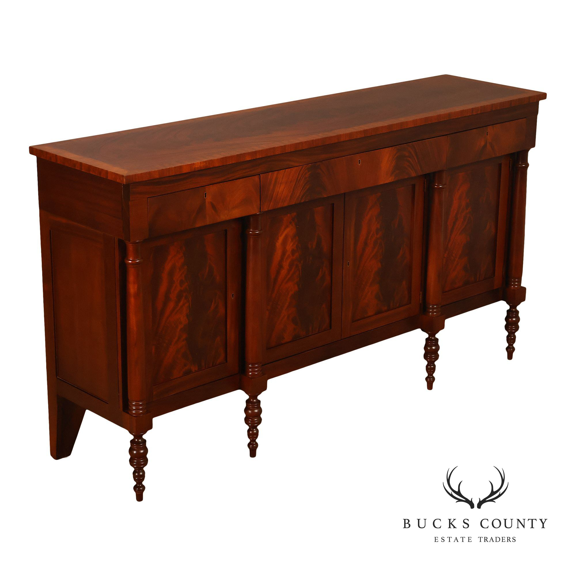 Craftique Sheraton Style Mahogany Sideboard