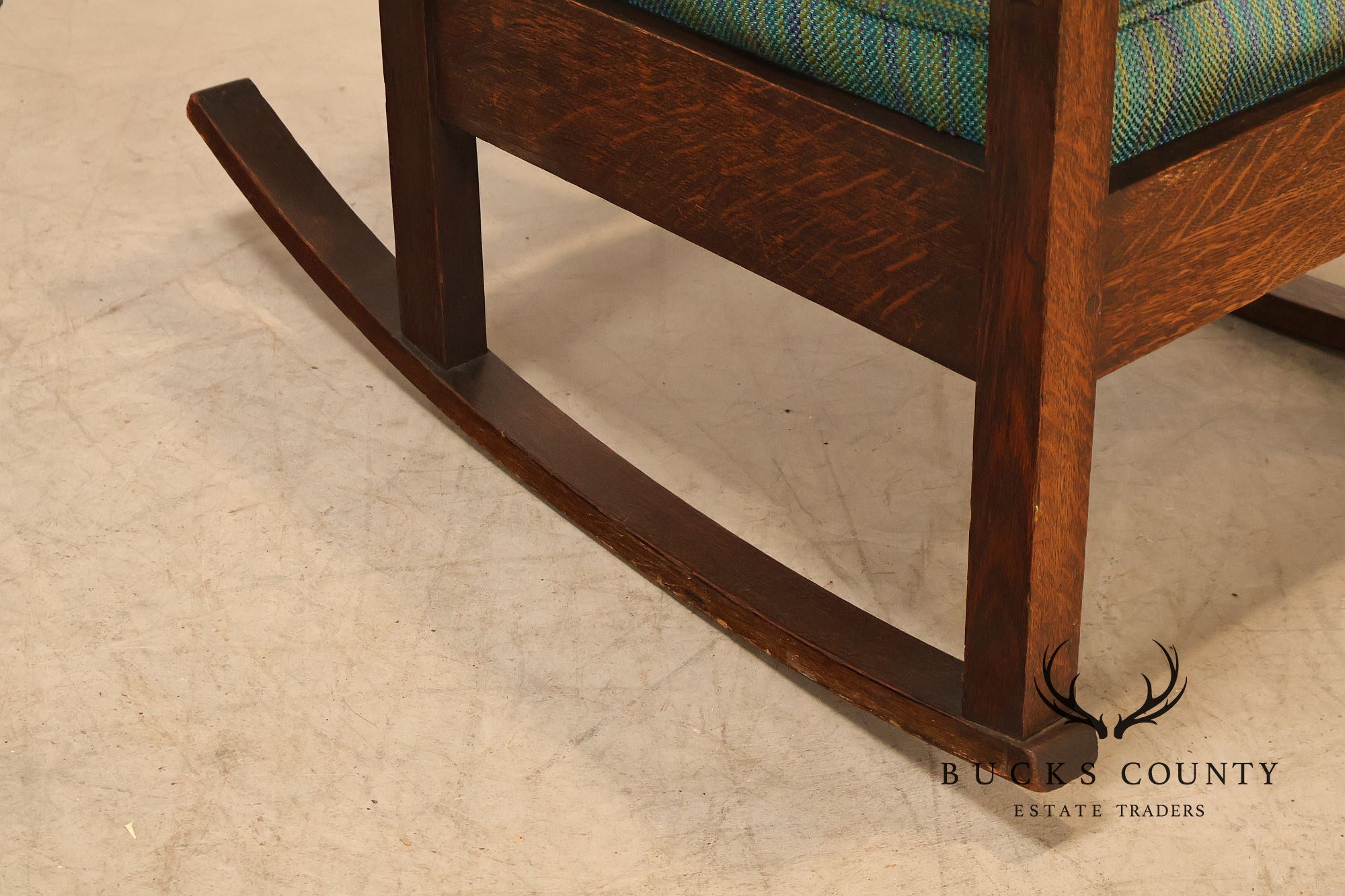 Antique Stickley Brothers Mission Oak Rocking Chair