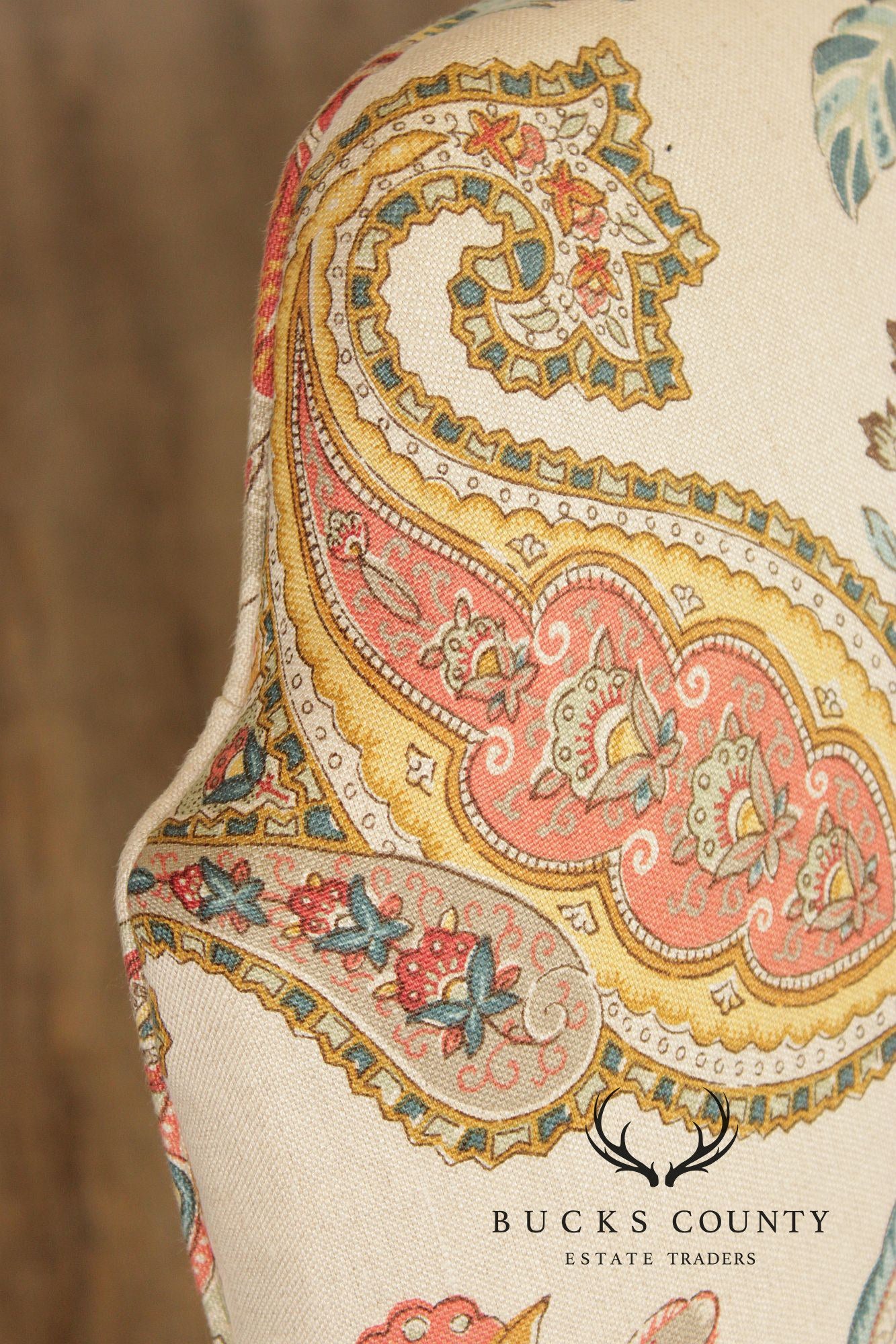 French Louis XIII Style Walnut Carved Armchair