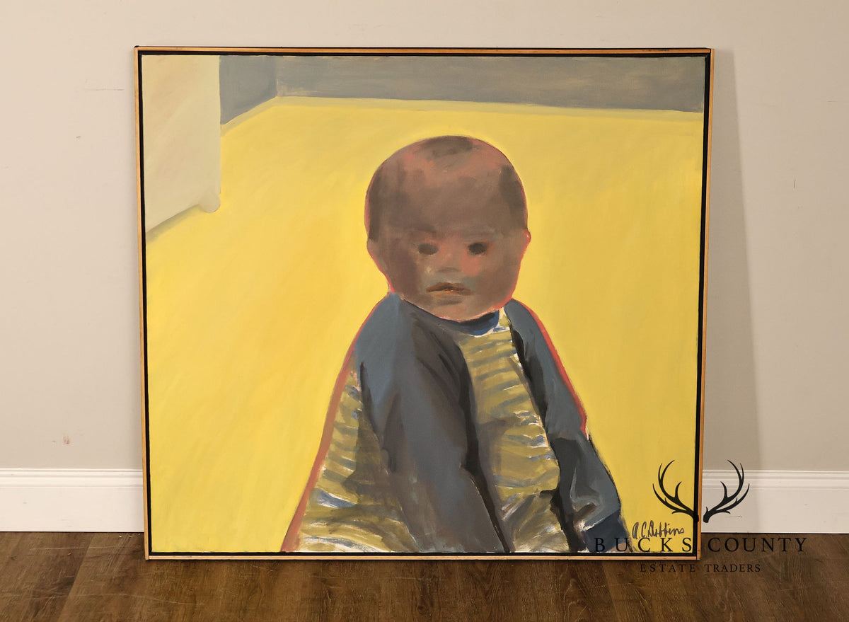Anne Cooper Dobbins Oil Painting, 'Vanessa Alone'