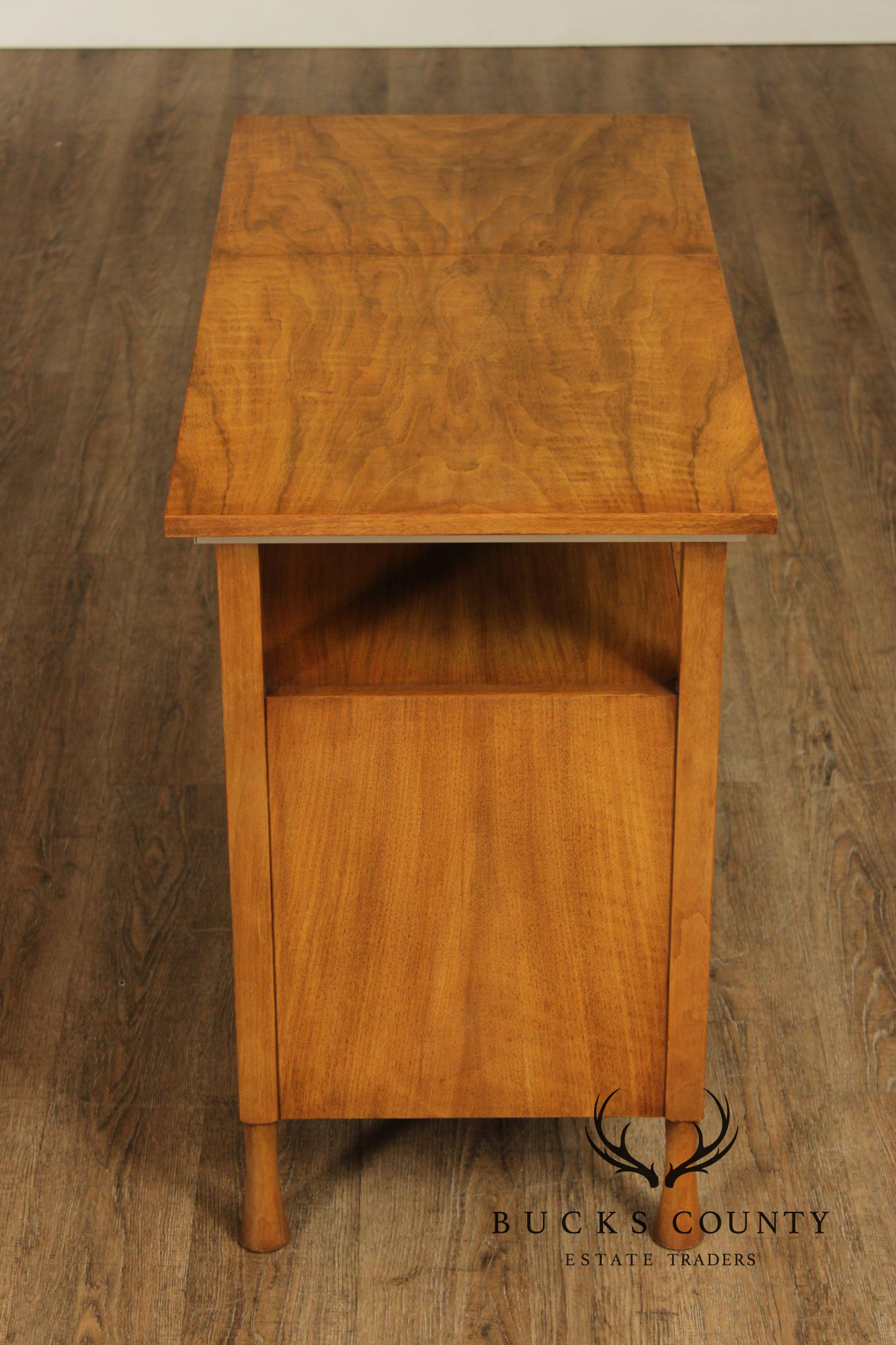 John Widdicomb Mid Century Modern Walnut Bar Cabinet