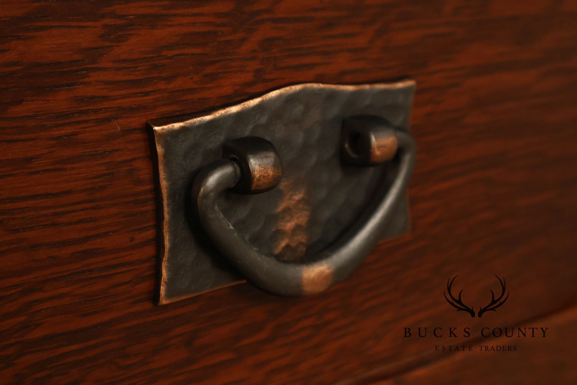 Stickley Mission Collection Oak Console Table Server