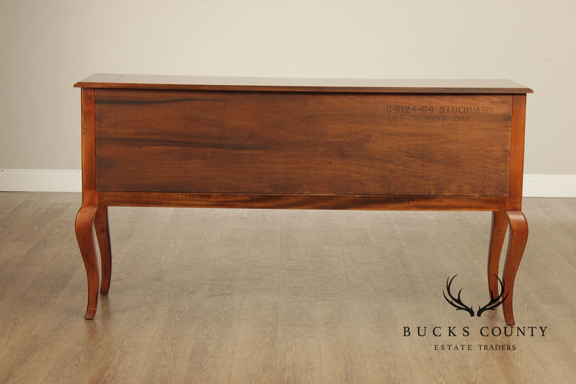 Hickory White French Country Style Cherry Sideboard